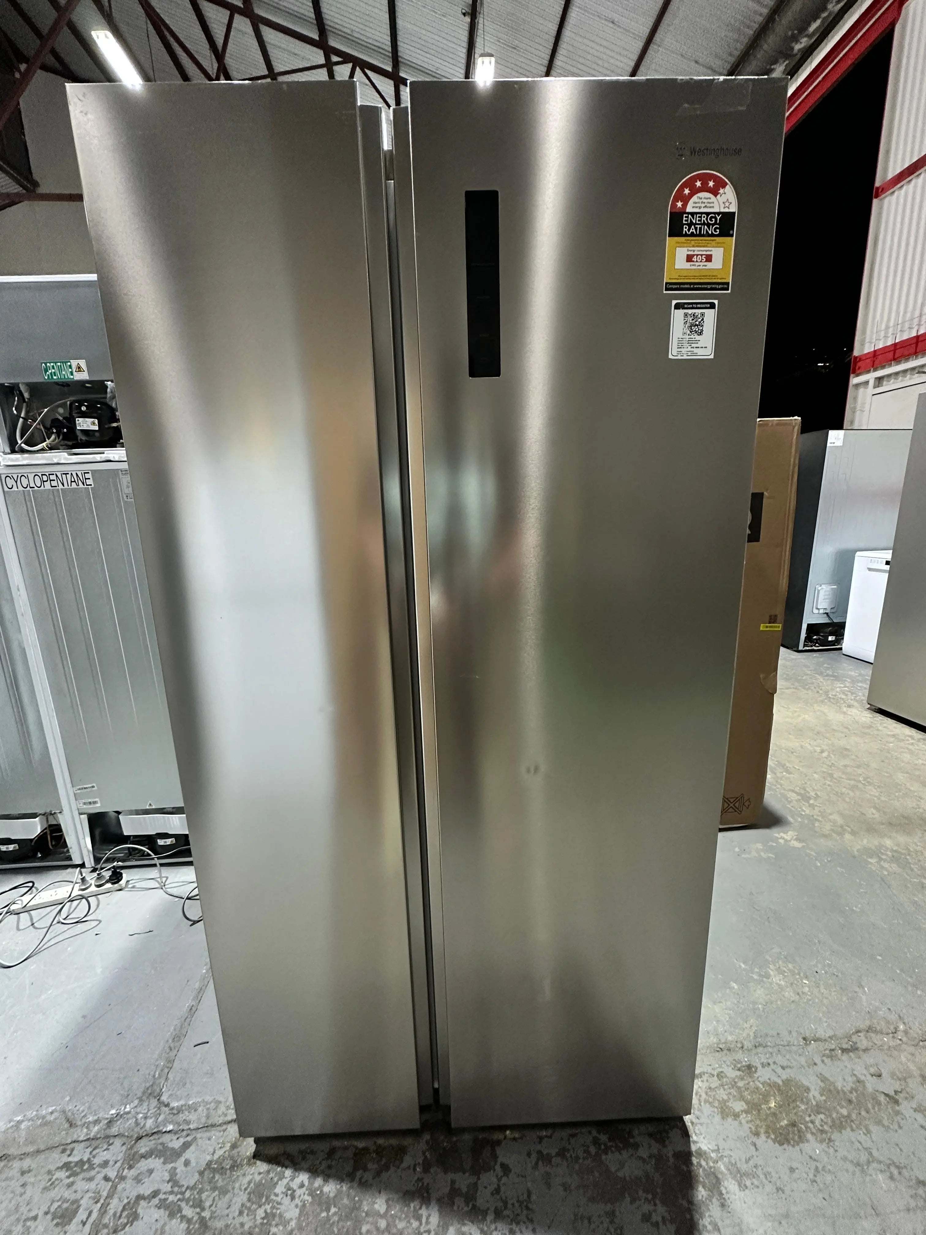 Westinghouse 624L Side-by-Side Fridge – Refurbished | ADELAIDE