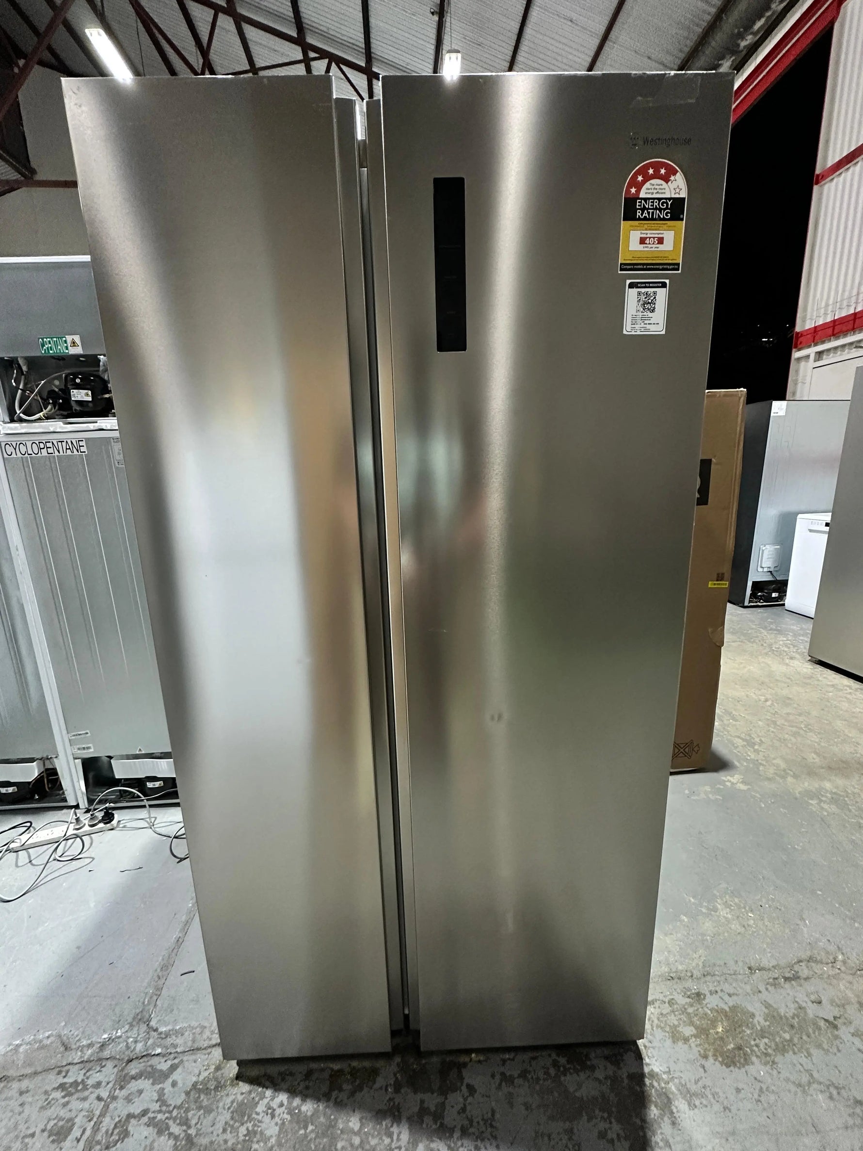 Westinghouse 624L Side-by-Side Fridge – Refurbished | ADELAIDE