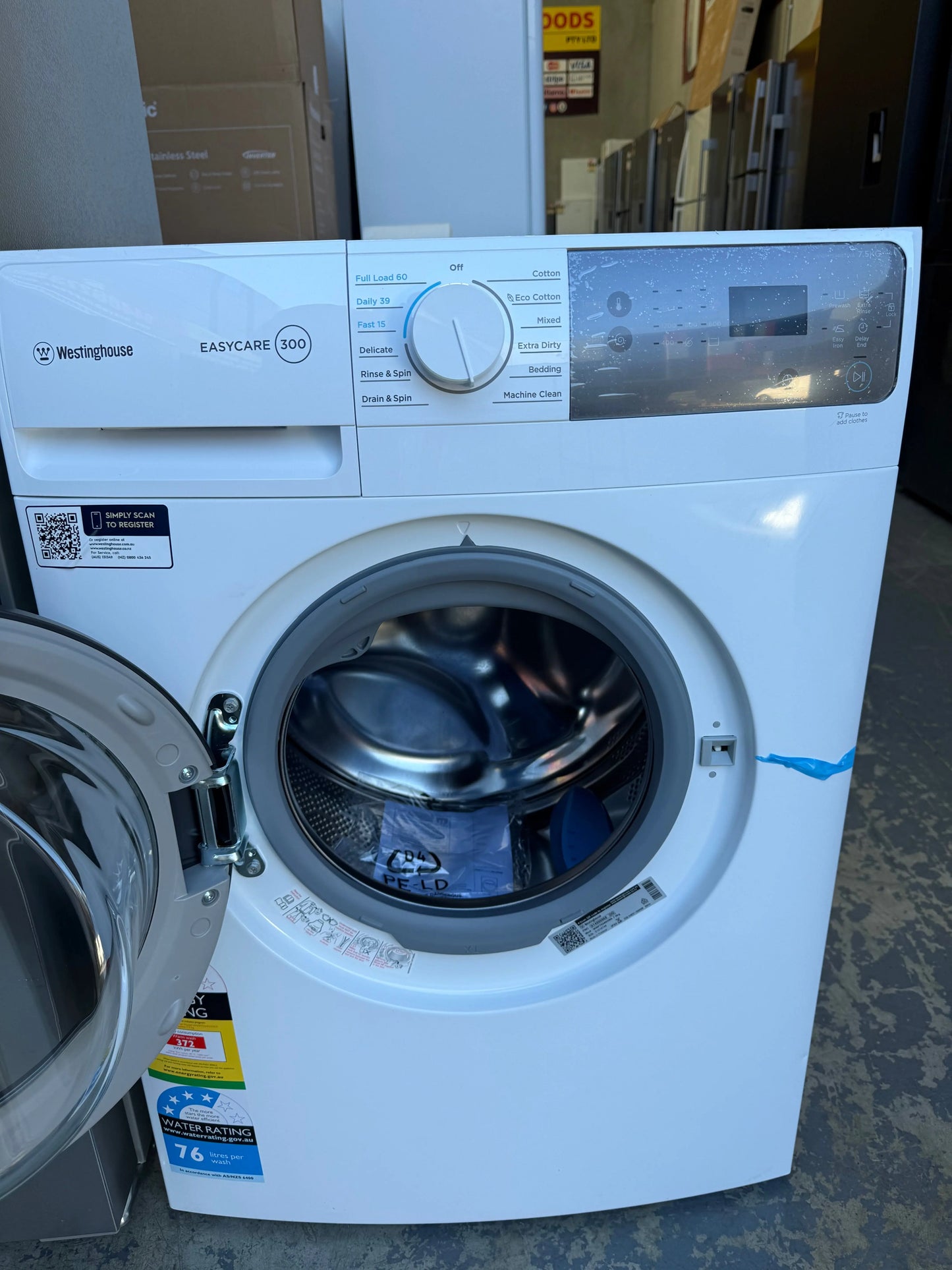 Westinghouse 624L Side‑by‑Side Fridge – Refurbished - Westinghouse 7.5kg Front Load Washing Machine | MELBOURNE