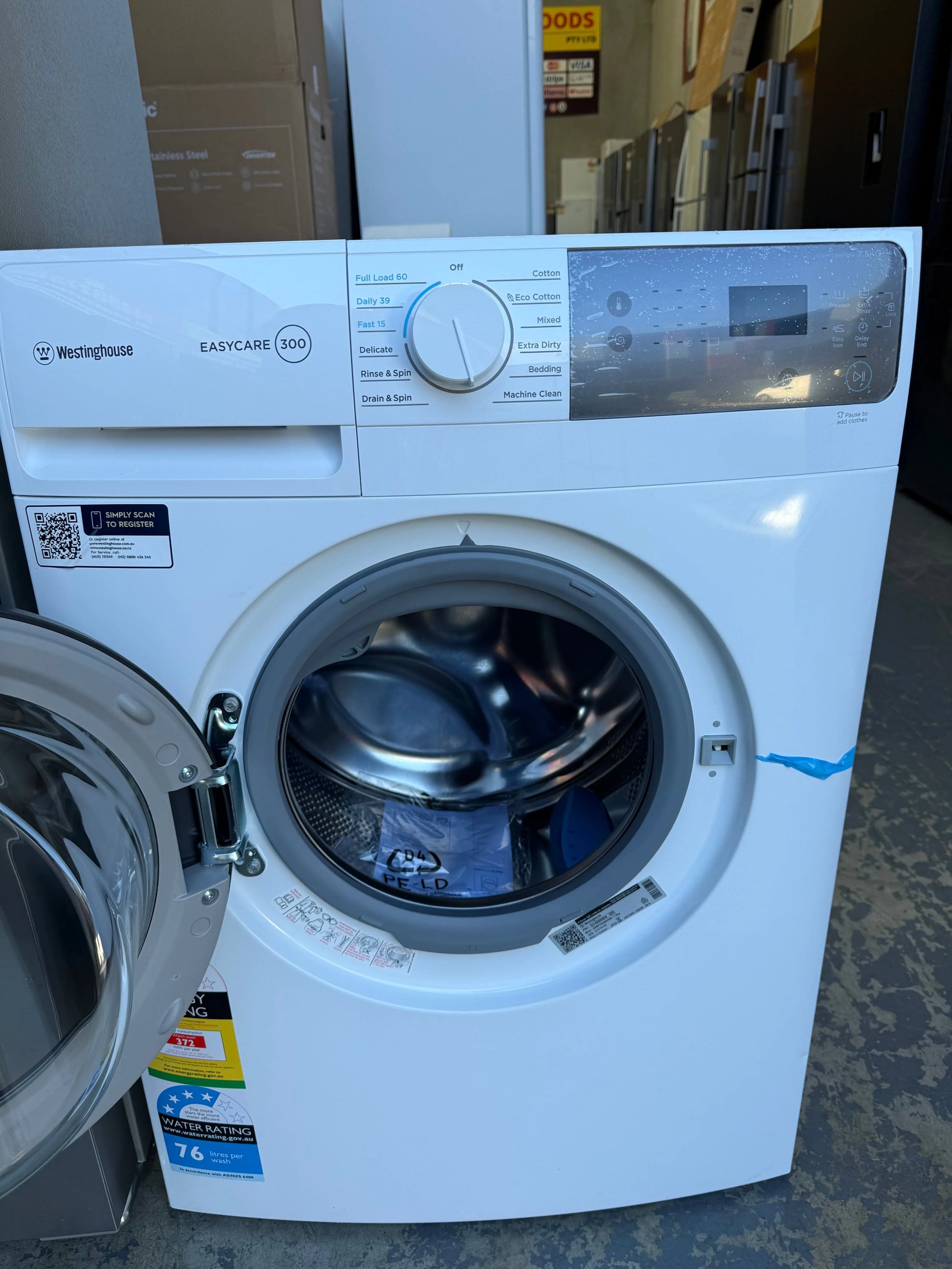 Westinghouse 624L Side‑by‑Side Fridge – Refurbished - Westinghouse 7.5kg Front Load Washing Machine | MELBOURNE