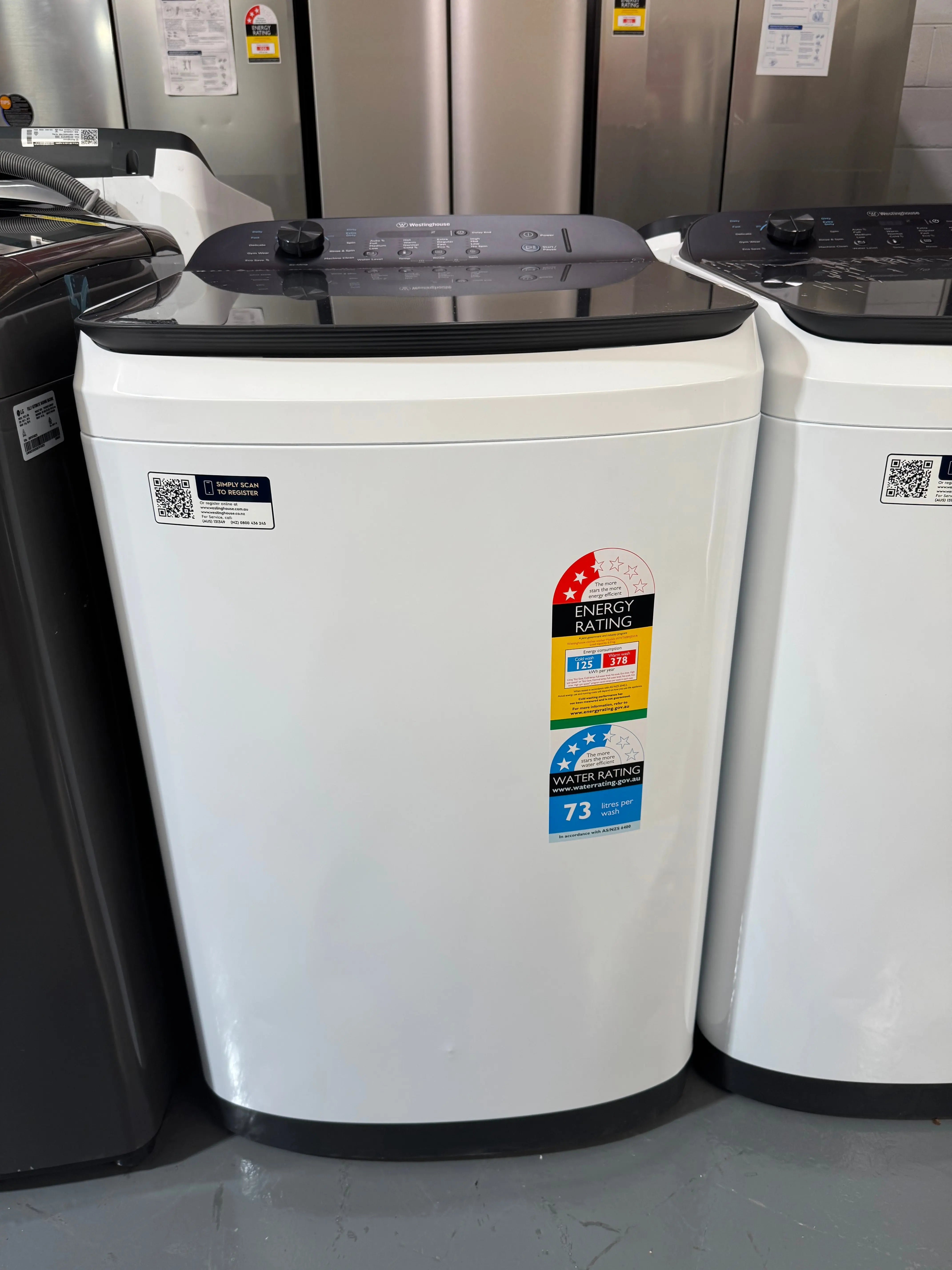 Westinghouse 6kg EasyCare Top Load Washing Machine WWT6084J5WA | SYDNEY