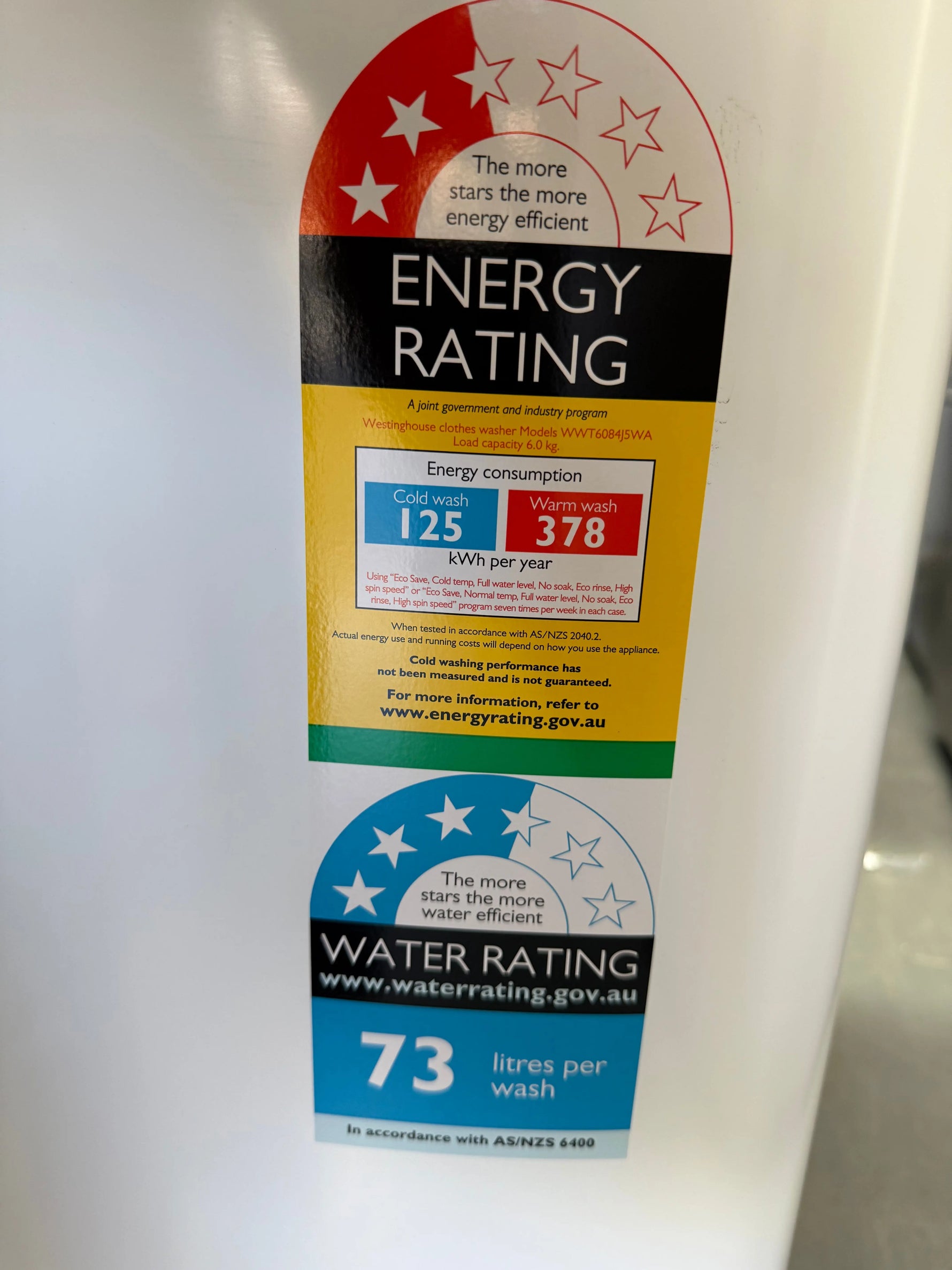 Westinghouse 6kg Top Load Washing Machine – Factory Seconds | WWT6084J5WA | ADELAIDE