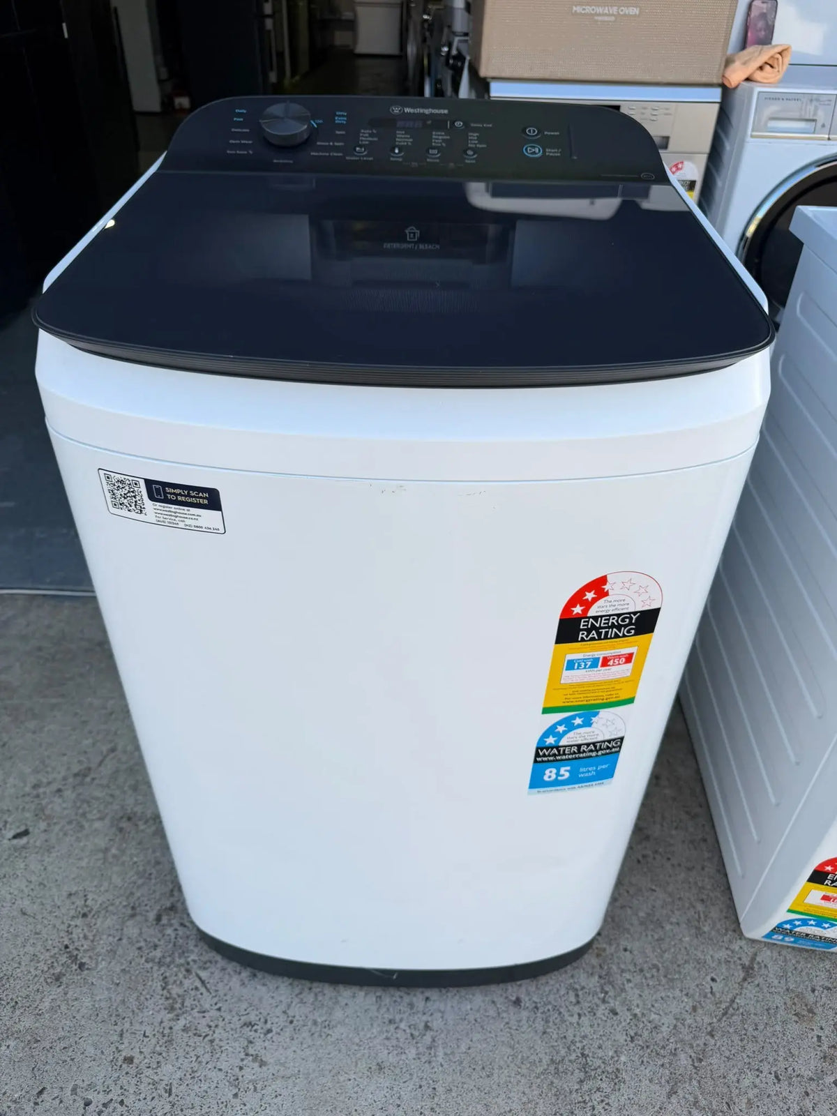 Westinghouse 7kg EasyCare Top Load Washing Machine – Like New | BRISBANE