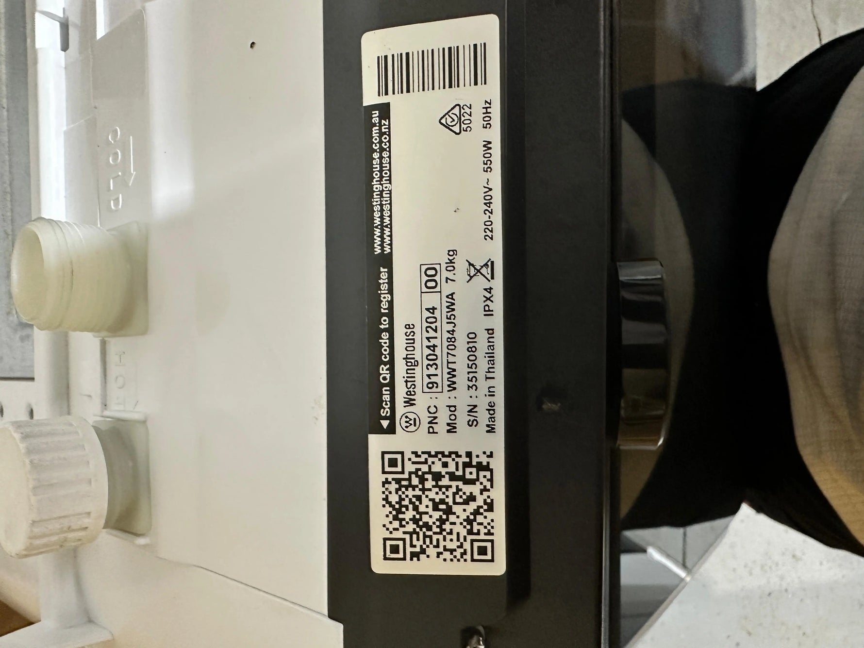 Westinghouse 7kg EasyCare Top Load Washing Machine – Refurbished | ADELAIDE