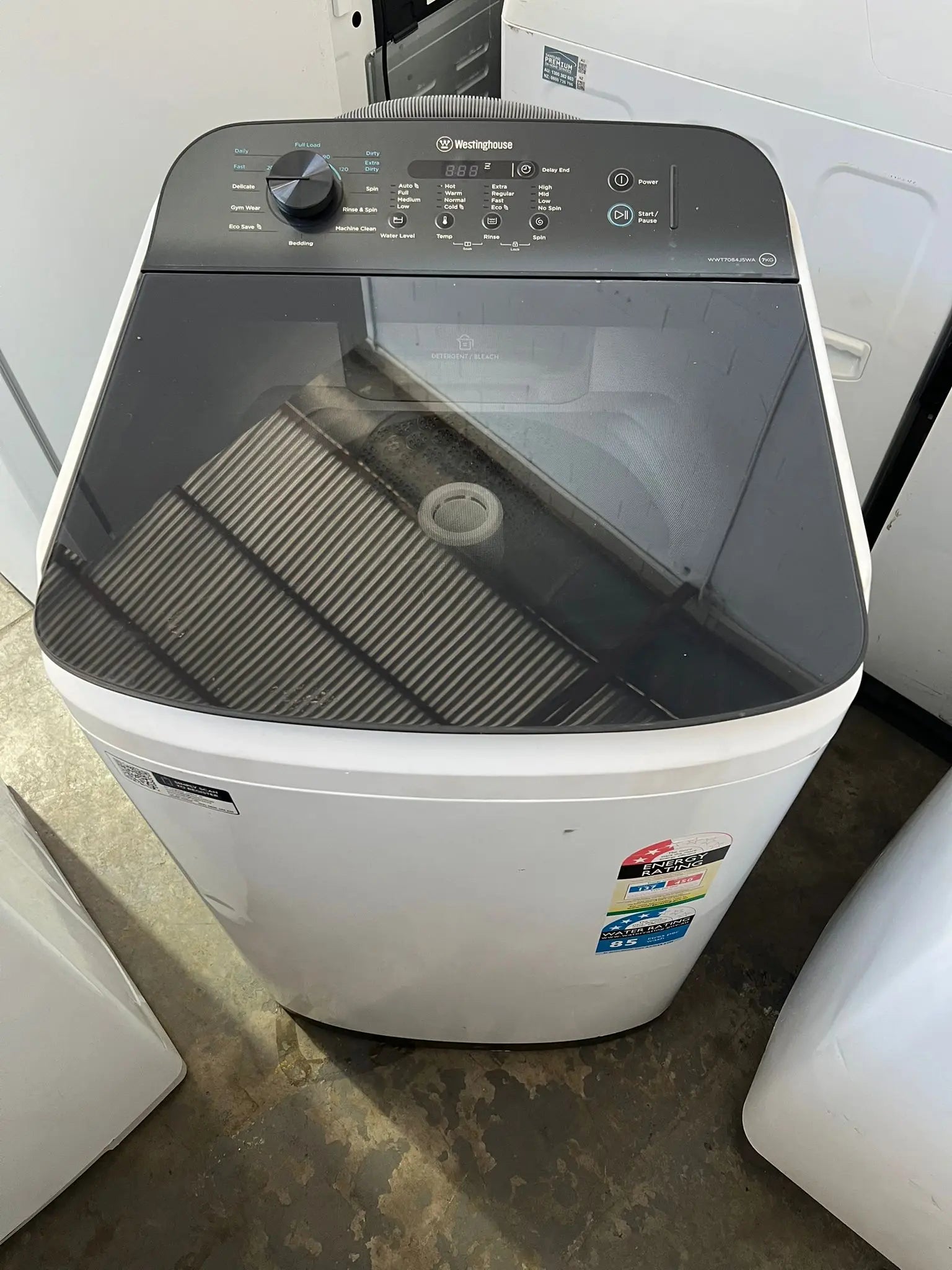 Westinghouse 7kg Top Load Washing Machine WWT7084J5WA – Refurbished | ADELAIDE