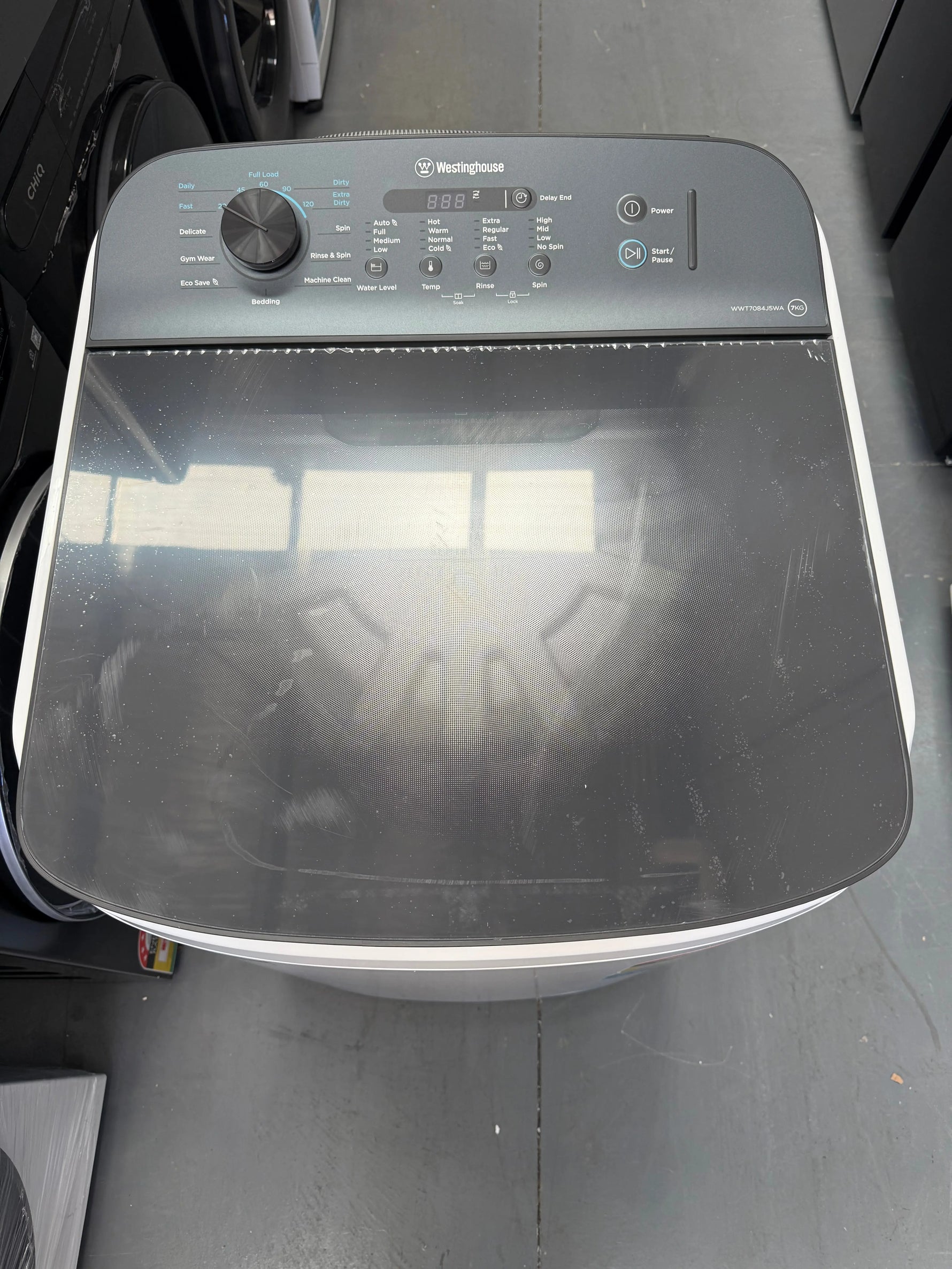 Westinghouse 7kg Top Load Washing Machine – Factory Seconds | WWT7084J5WA | ADELAIDE