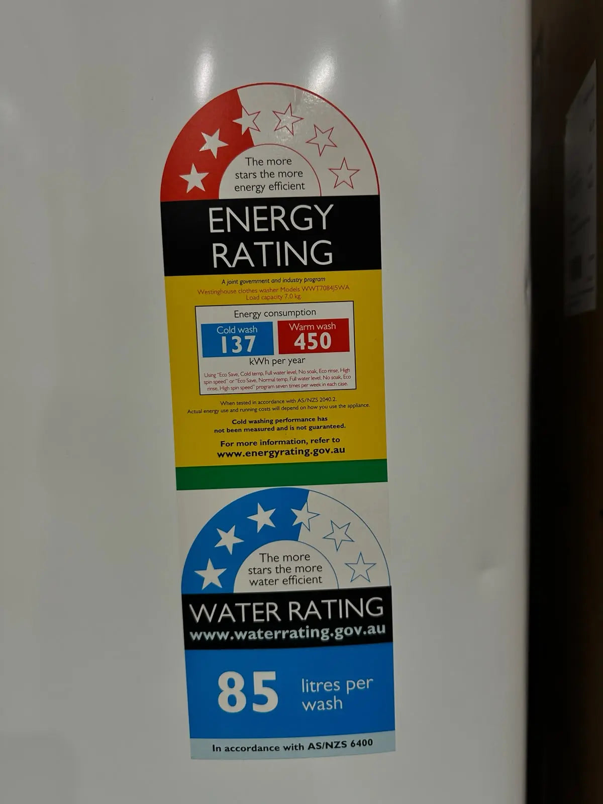 Westinghouse 7kg Top Load Washing Machine – Near New