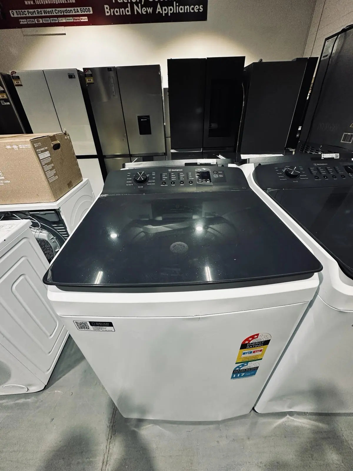Westinghouse 8kg Top Load Washing Machine – Factory Seconds | ADELAIDE