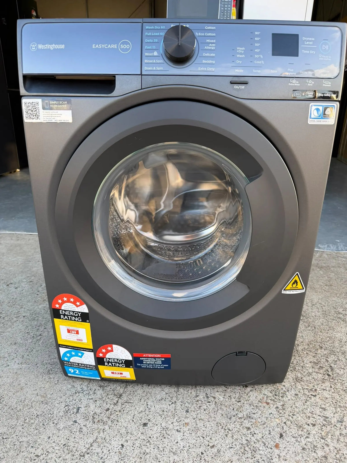Westinghouse 9kg/5kg Washer Dryer Combo – Like New | BRISBANE