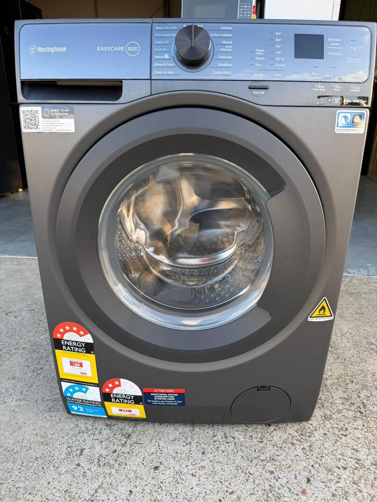 Westinghouse 9kg/5kg Washer Dryer Combo – Like New | BRISBANE