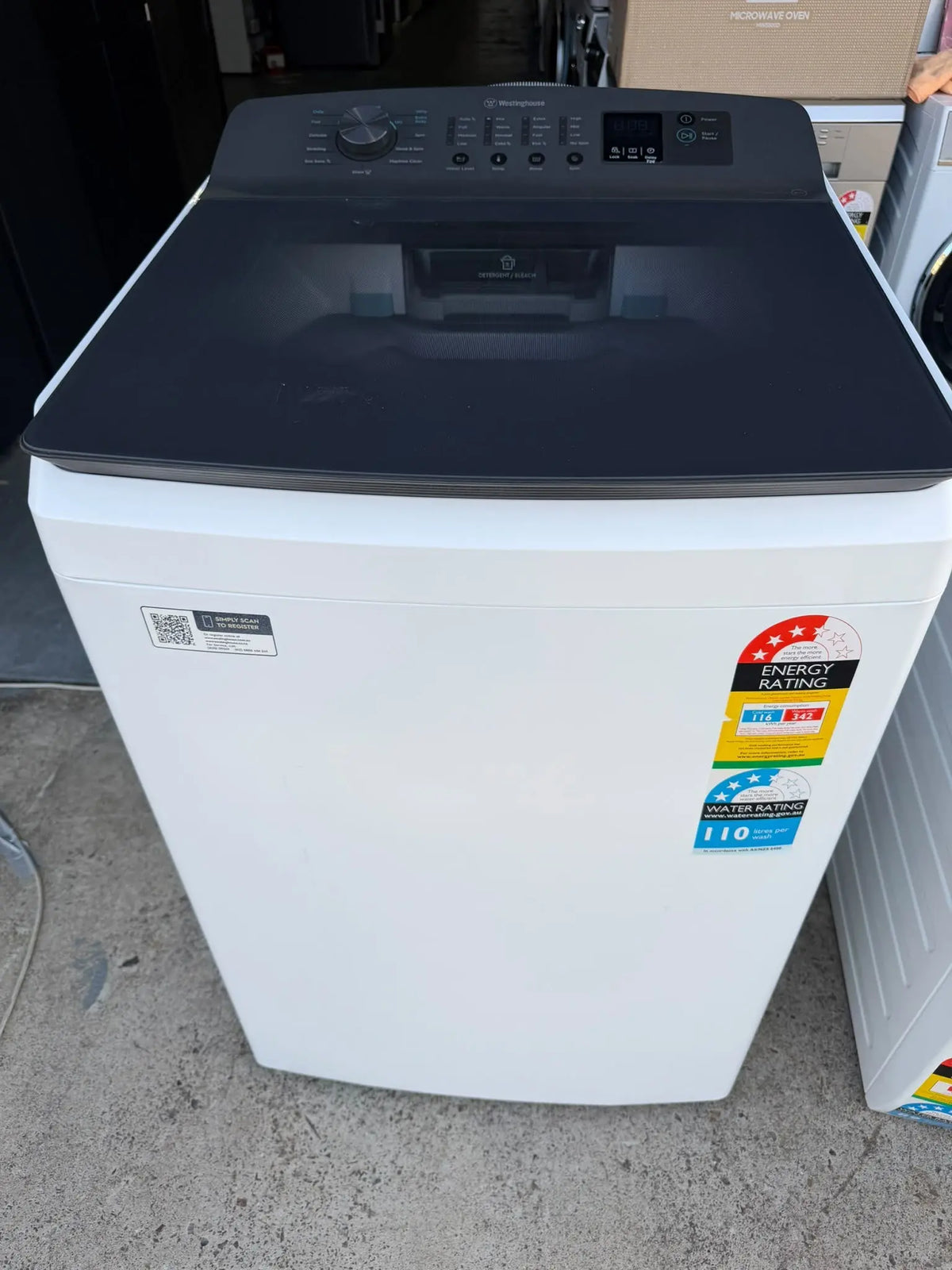Westinghouse 9kg EasyCare Top Load Washing Machine – Like New | BRISBANE