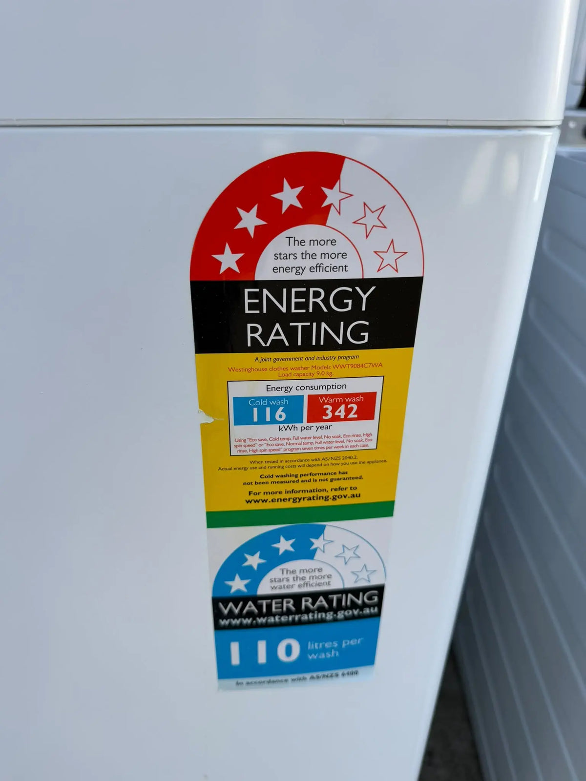 Westinghouse 9kg EasyCare Top Load Washing Machine – Like New | BRISBANE