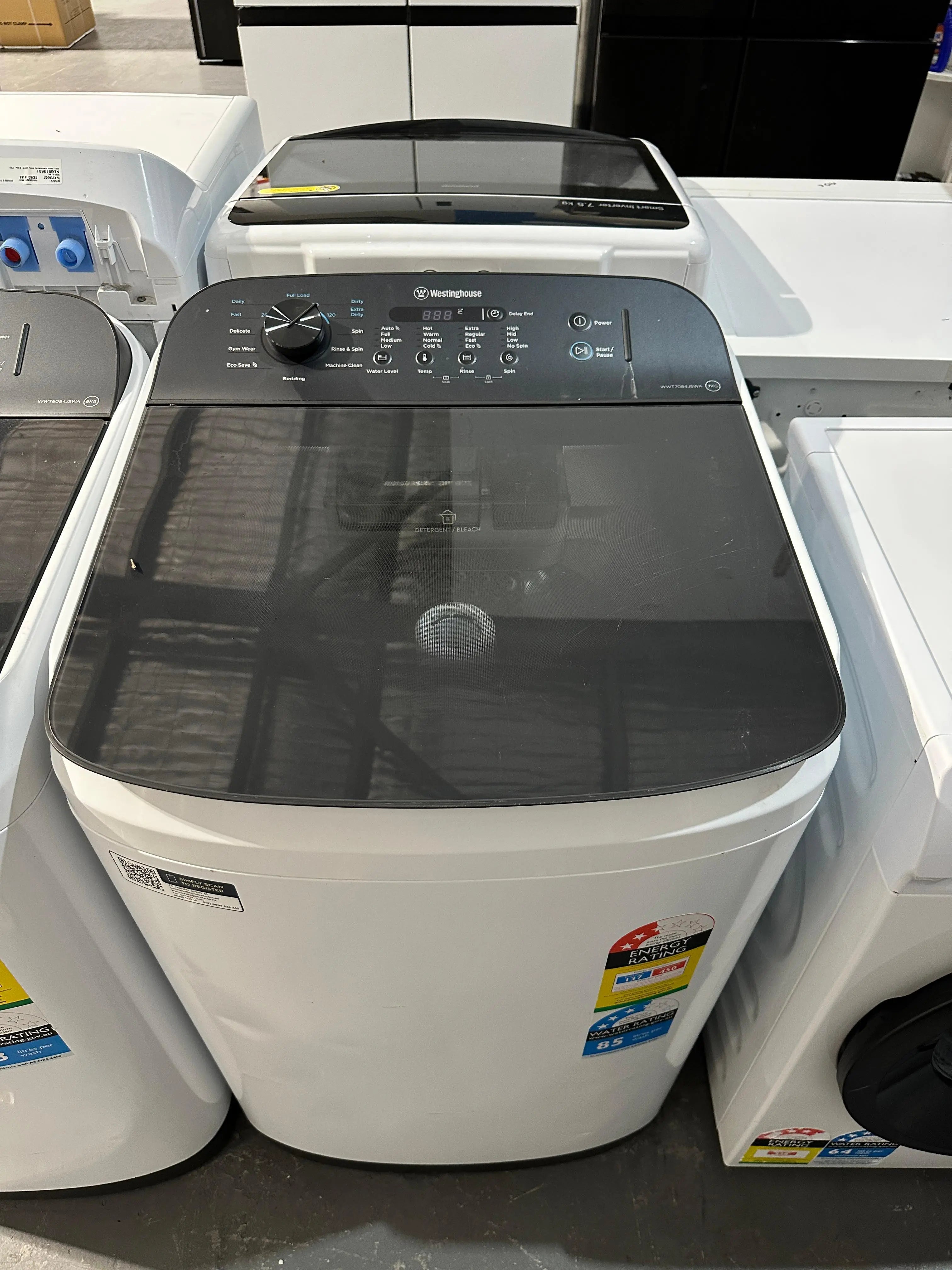 Westinghouse EasyCare 7kg Top Load Washing Machine – Refurbished | PERTH