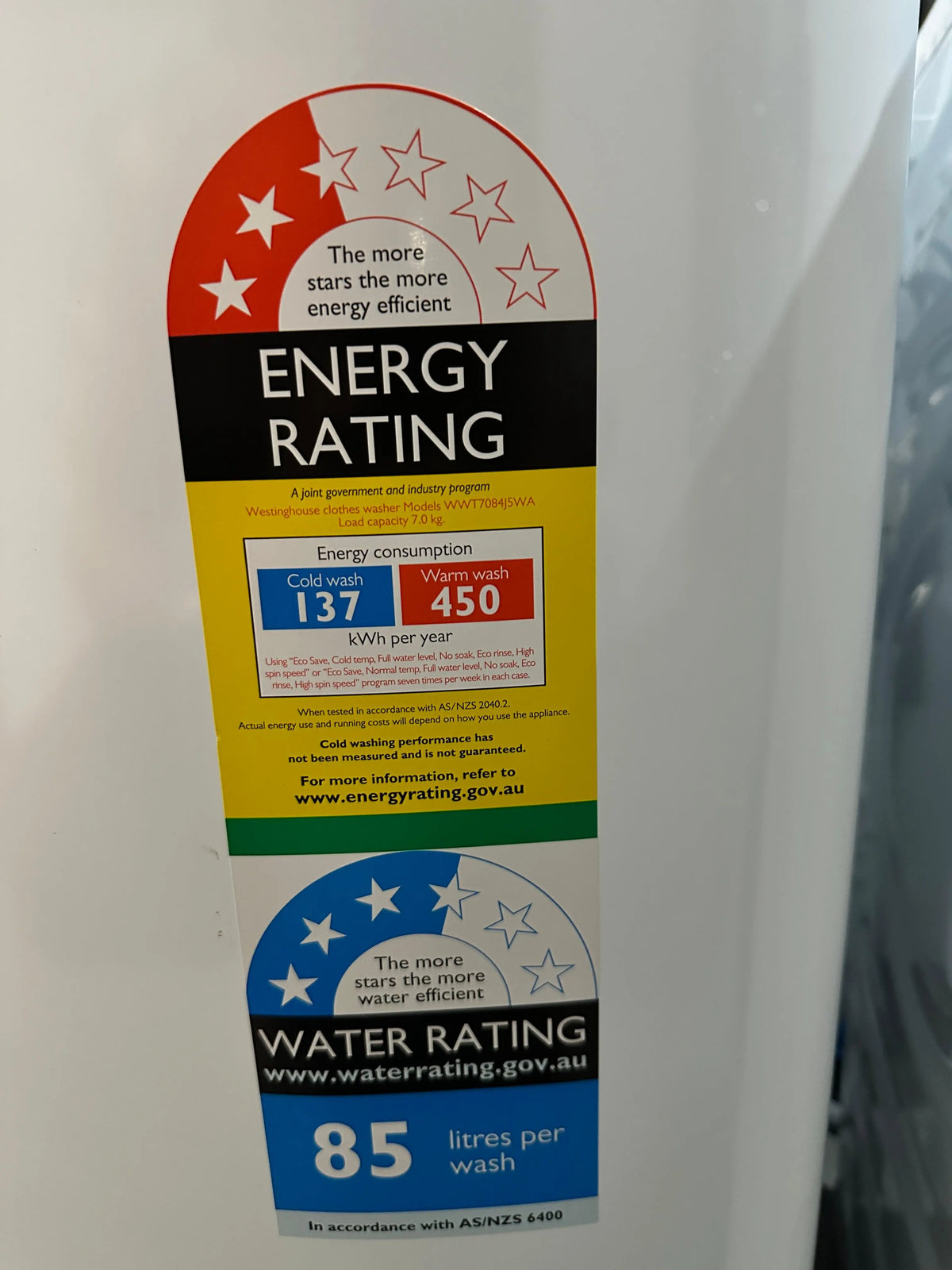 Westinghouse EasyCare 7kg Top Load Washing Machine – Refurbished | PERTH