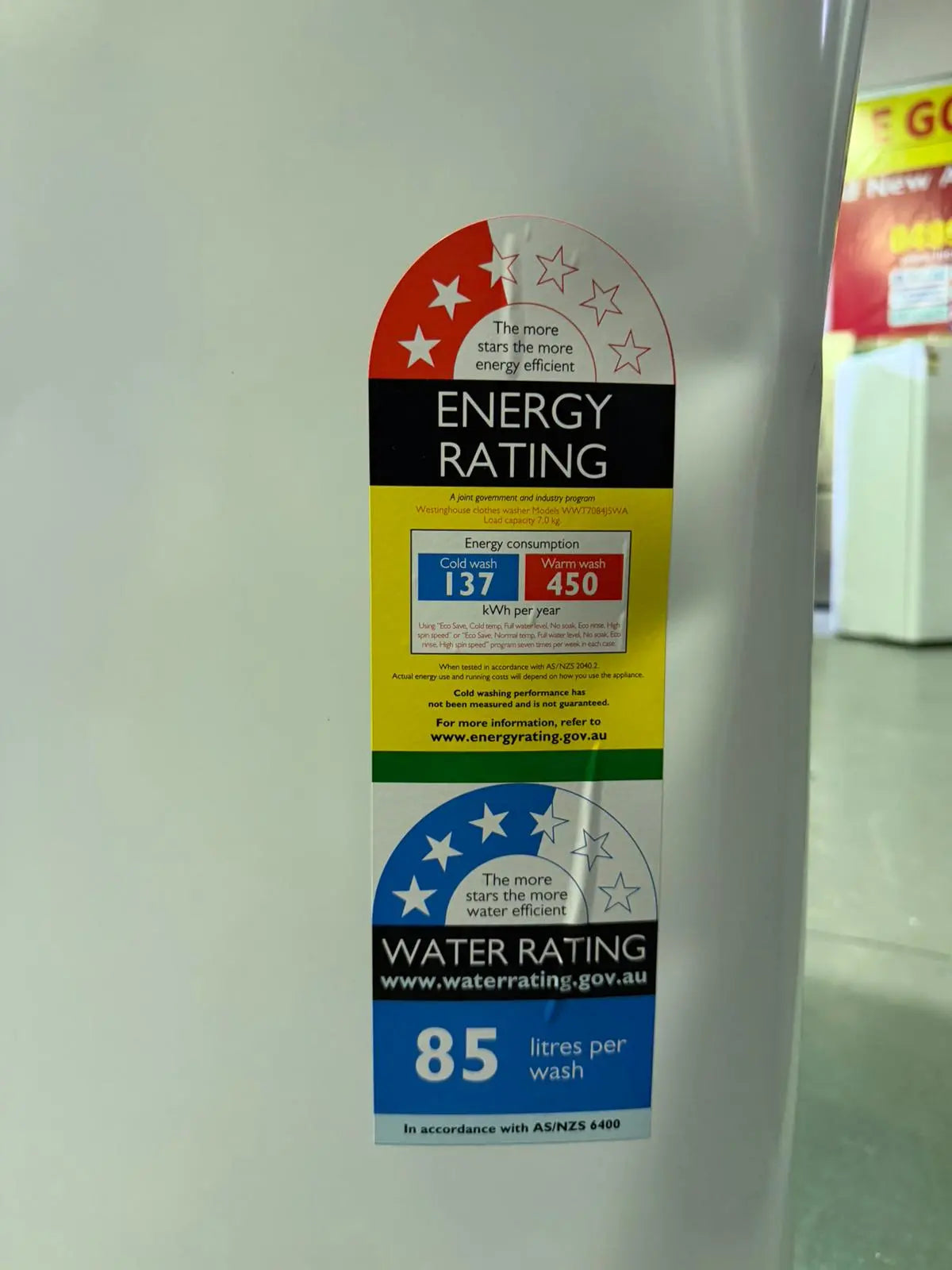 Westinghouse Top Load Clothes Washer WWT7084J5WA 7kg – Factory Second | BRISBANE