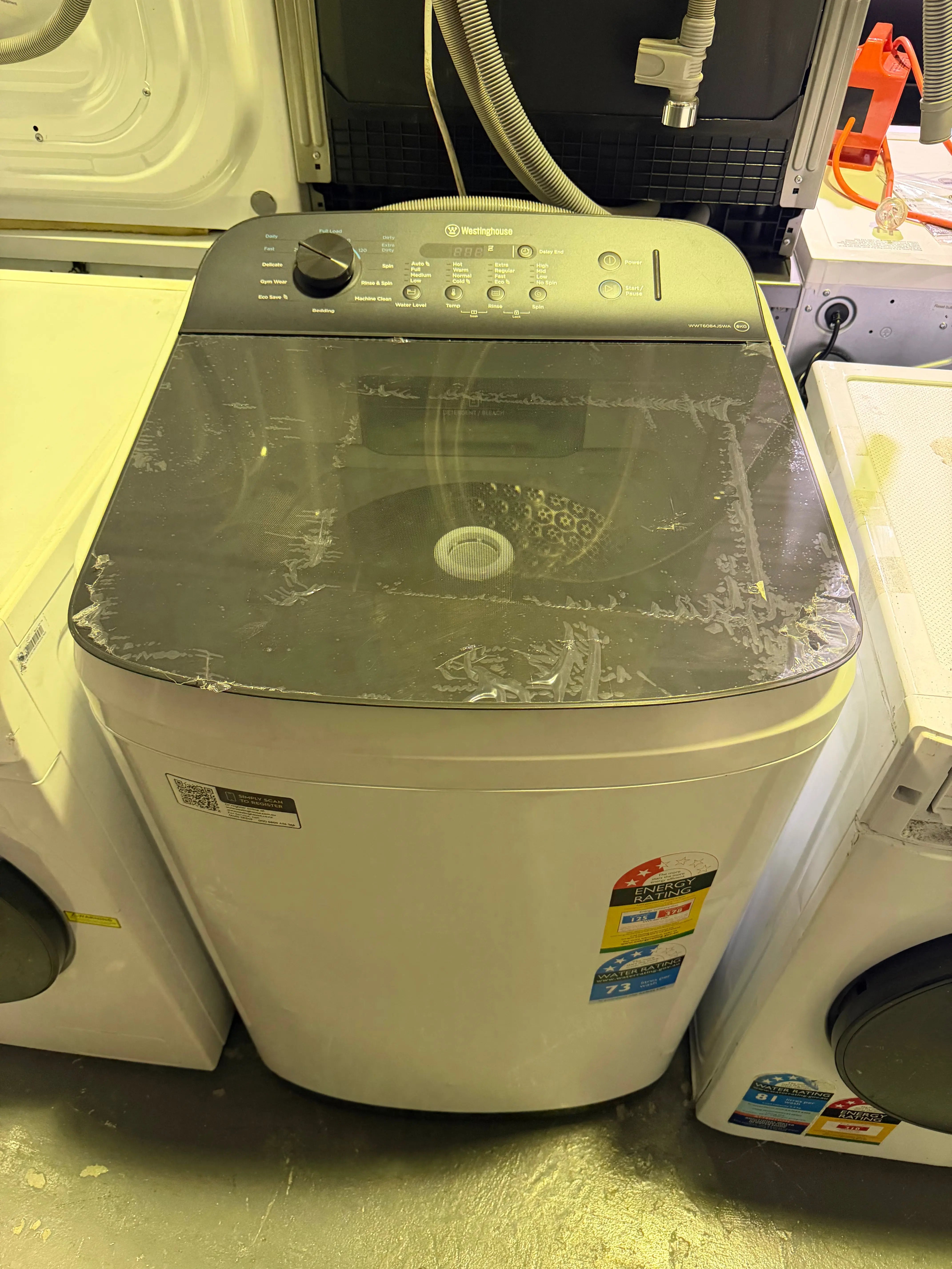 Westinghouse Top Load Clothes Washer WWT7084J5WA 7kg – Factory Second | BRISBANE