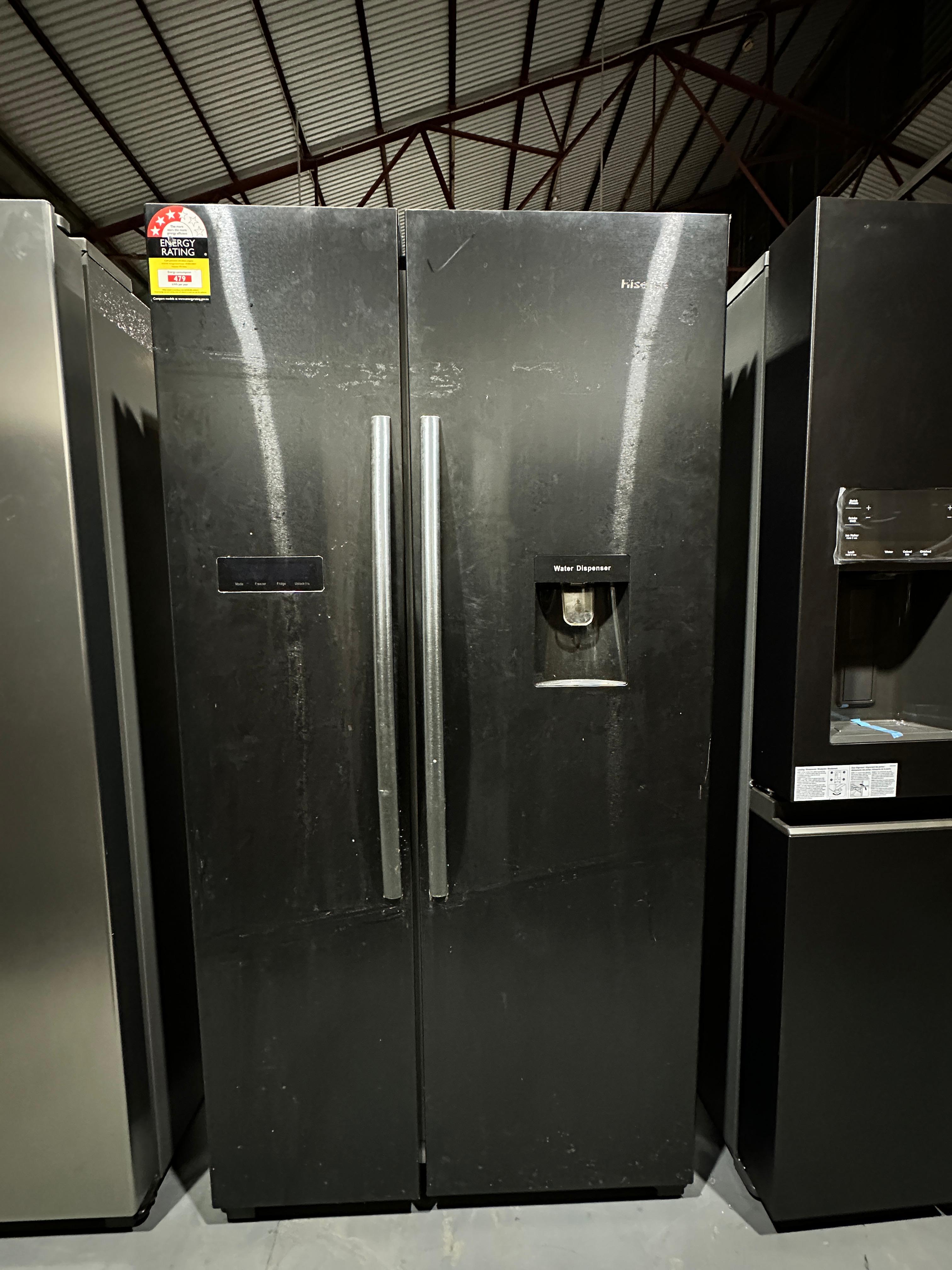 Hisense 578L Side by Side Fridge Freezer – Refurbished