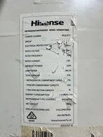 Hisense 578L Side by Side Fridge Freezer – Refurbished