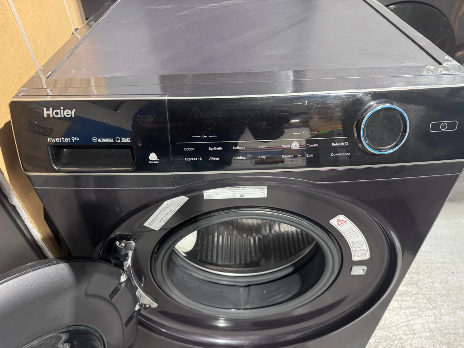 Kenmore Fridge + Haier 9kg Washer Package