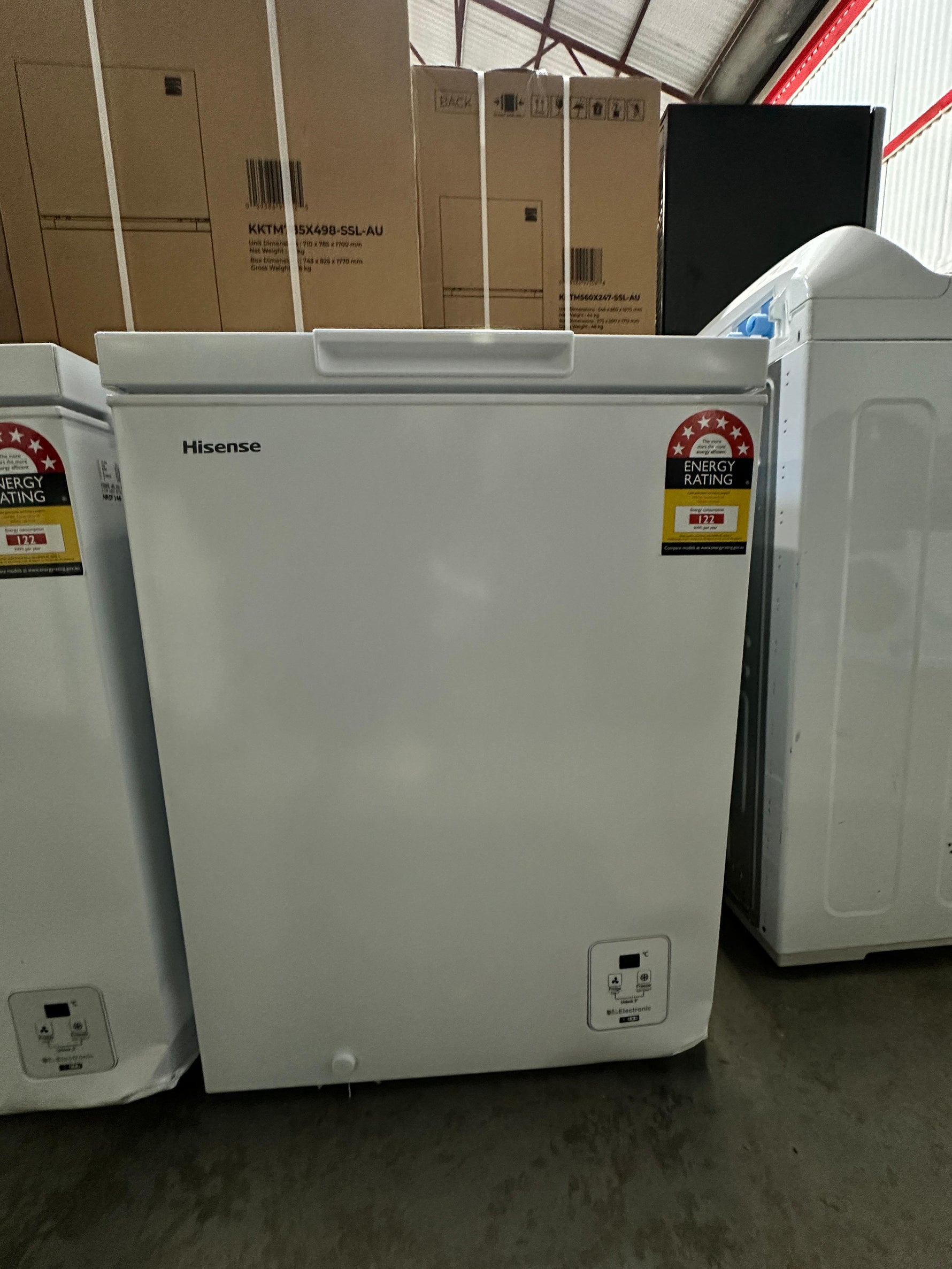 Hisense 145L Hybrid Chest Freezer – Factory Seconds