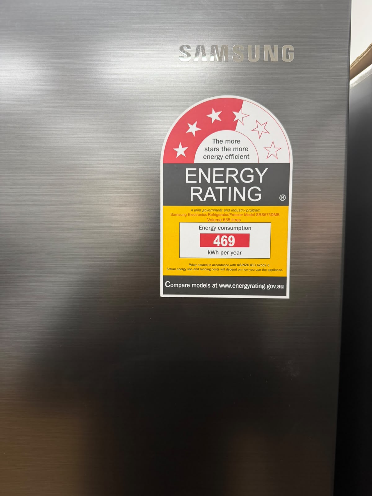 Samsung 635L Side by Side Fridge SRS673DMB – Refurbished