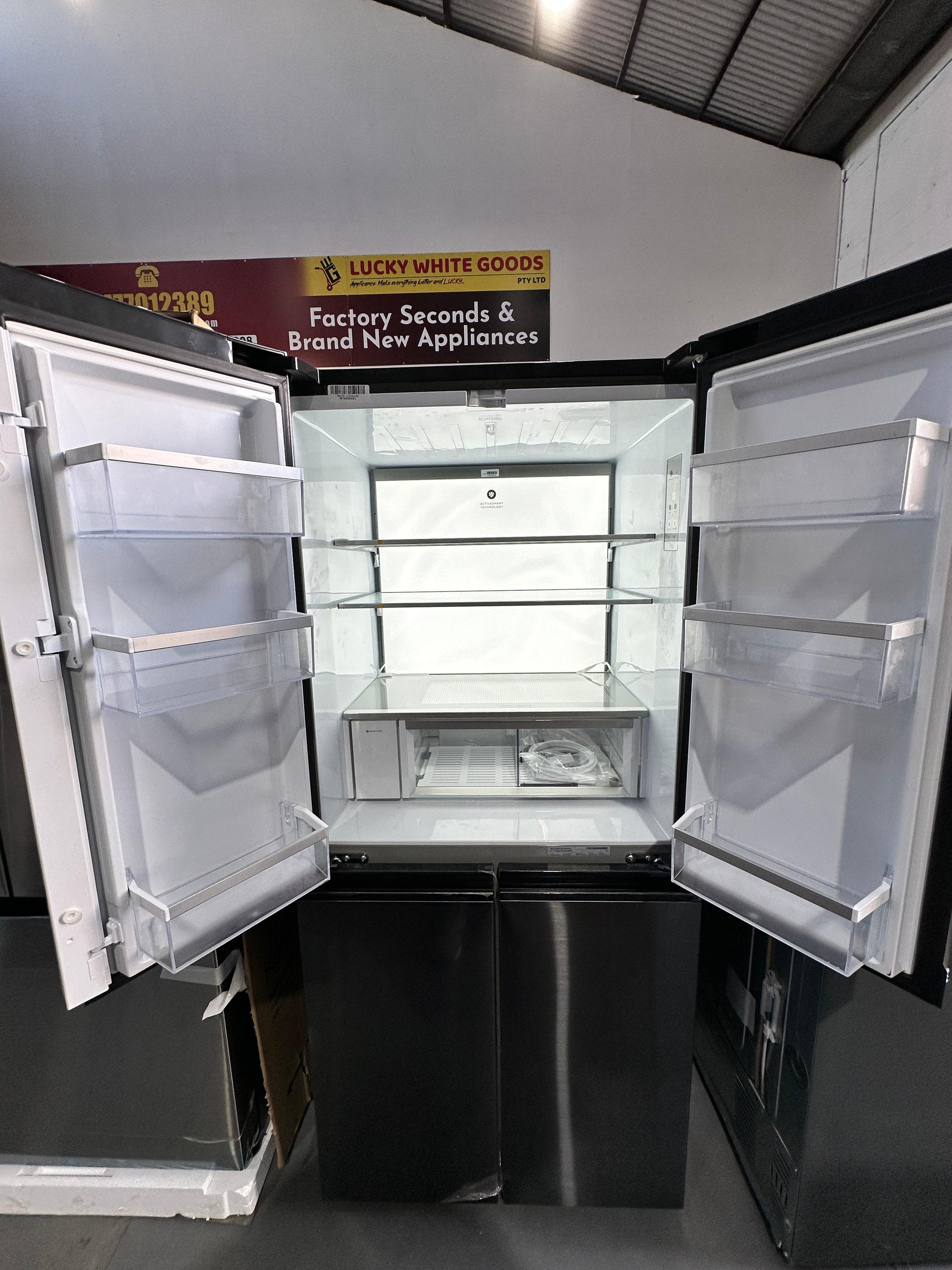 Fisher & Paykel 498L Quad Door Fridge Freezer – Factory Seconds