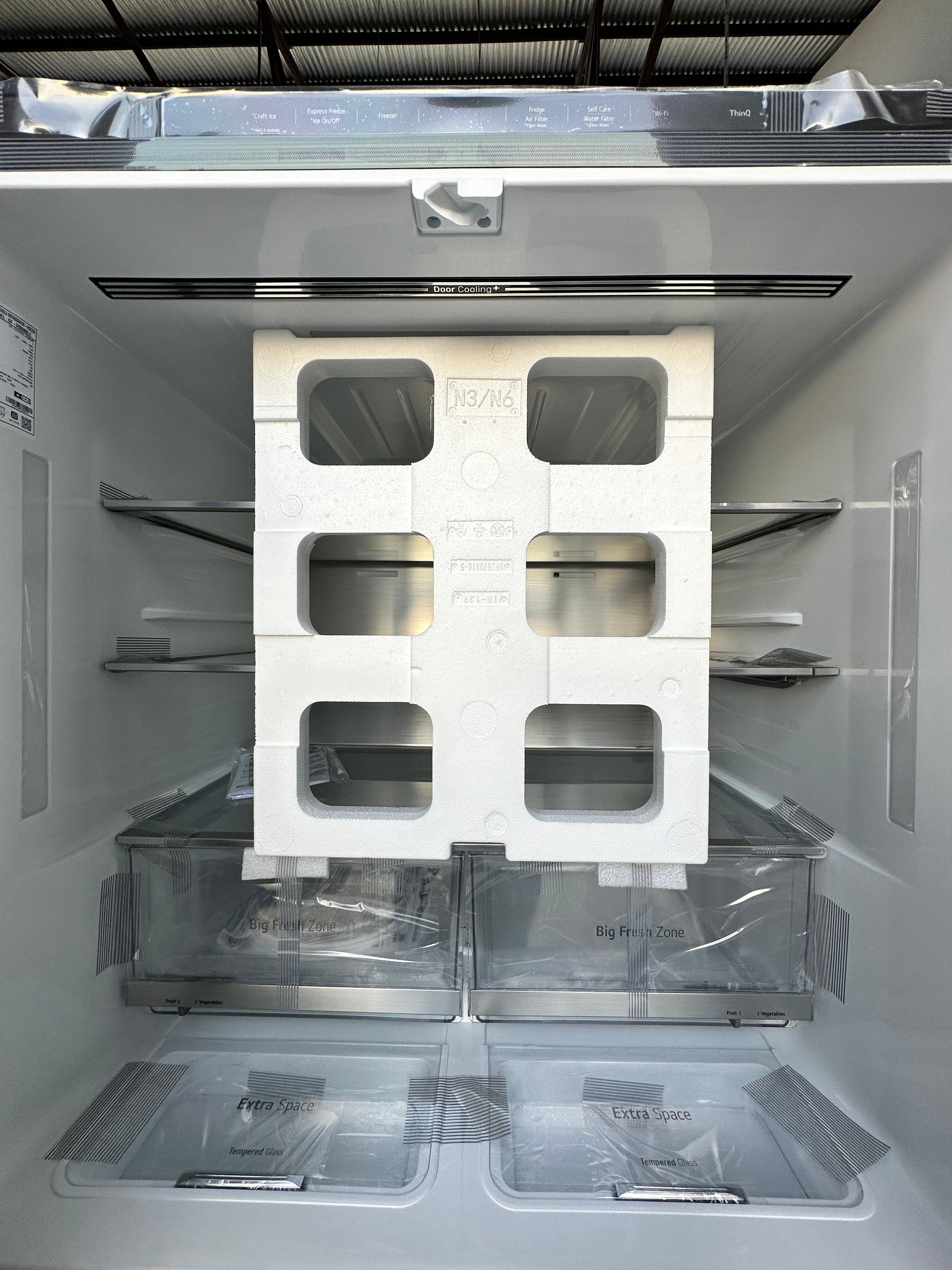 LG 847L InstaView Quad Door Fridge Freezer – Factory Seconds