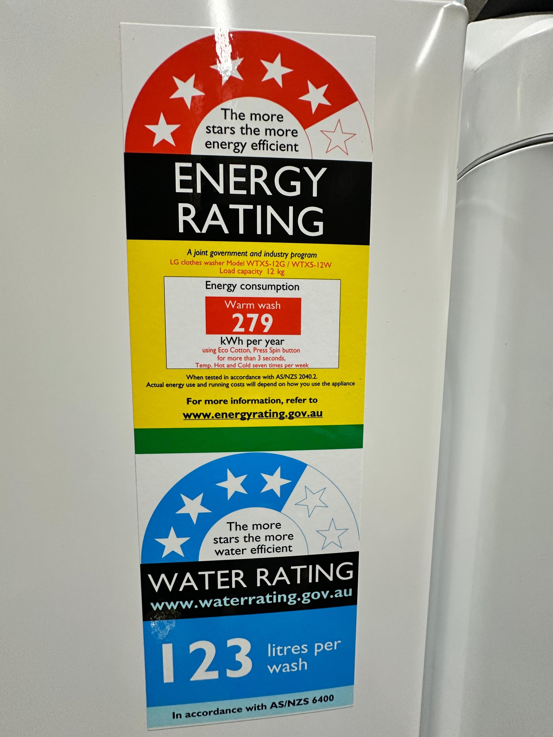 LG 12kg Top Load Washing Machine – Factory Seconds