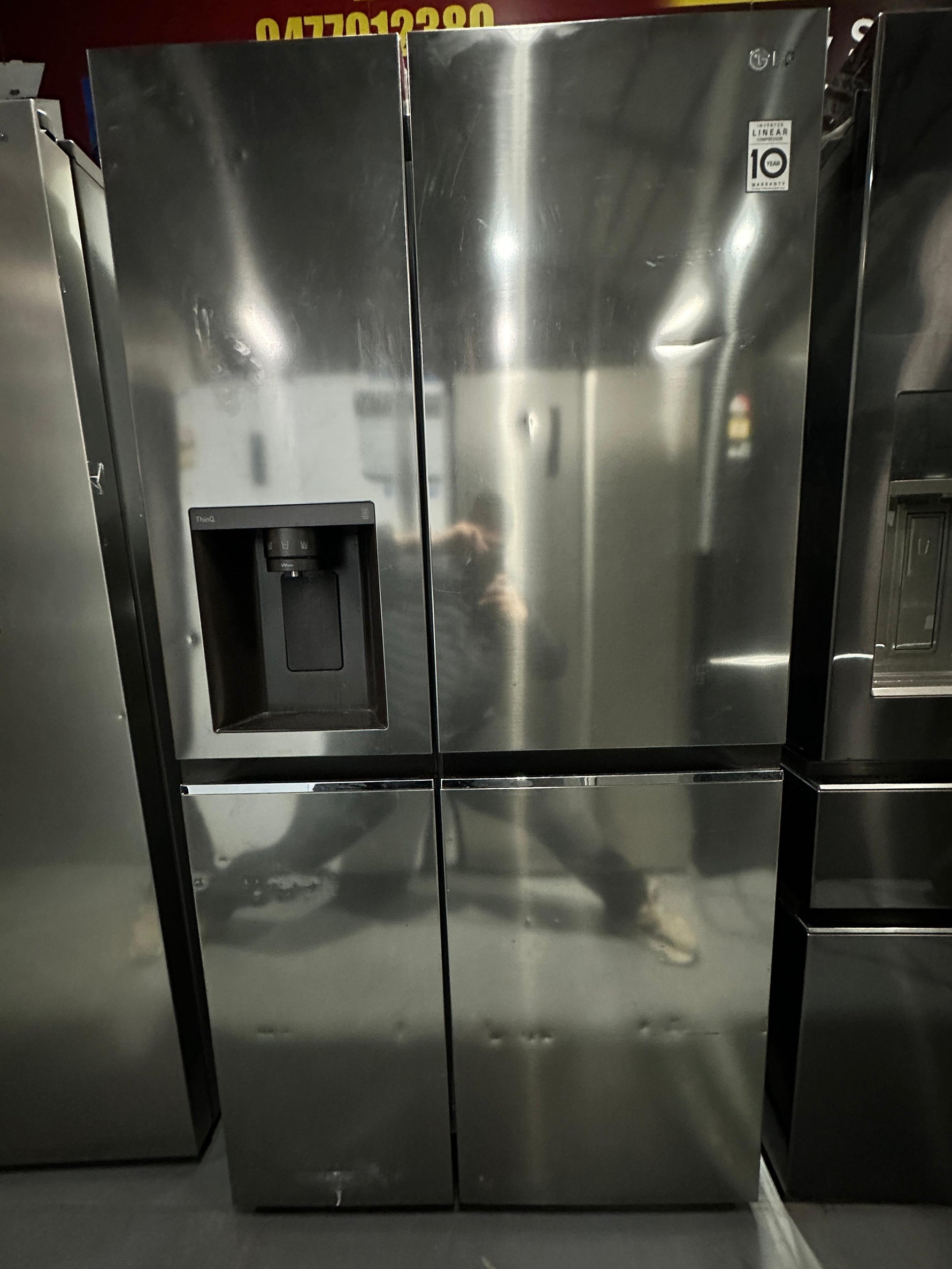 LG 635L Side by Side Fridge Freezer – Refurbished