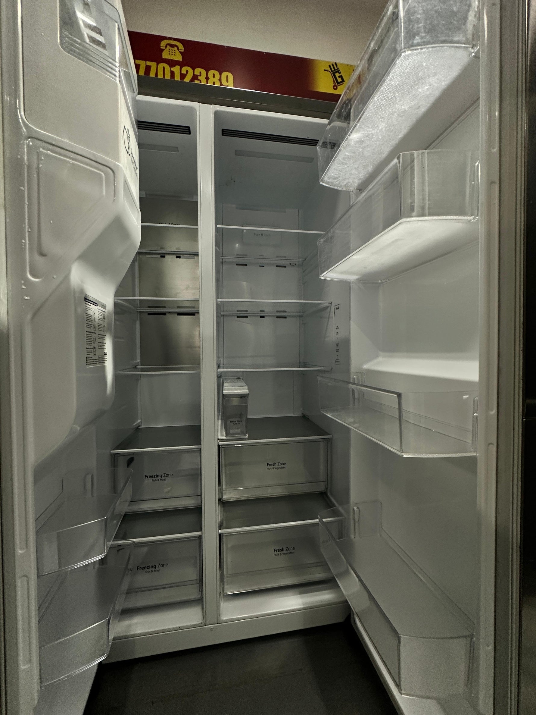 LG 635L Side by Side Fridge Freezer – Refurbished