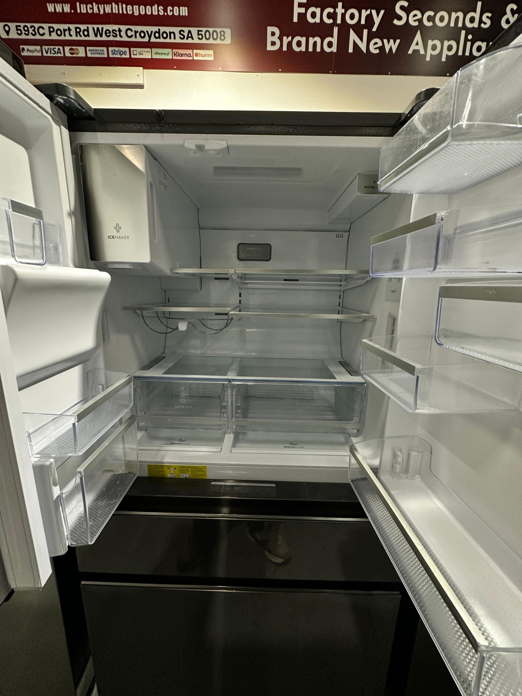 Electrolux 609L French Door Fridge Freezer – Refurbished