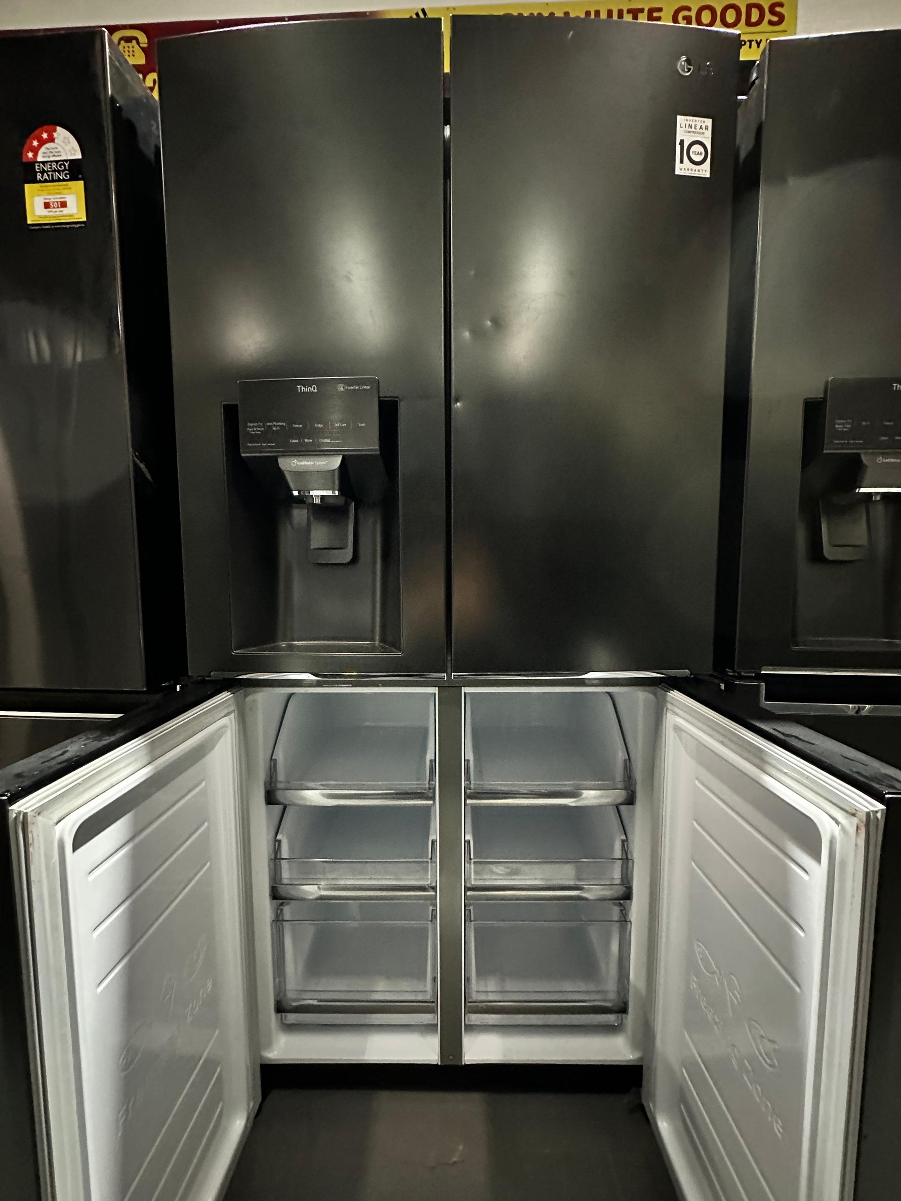 LG 570L Quad Door Fridge Freezer – Refurbished