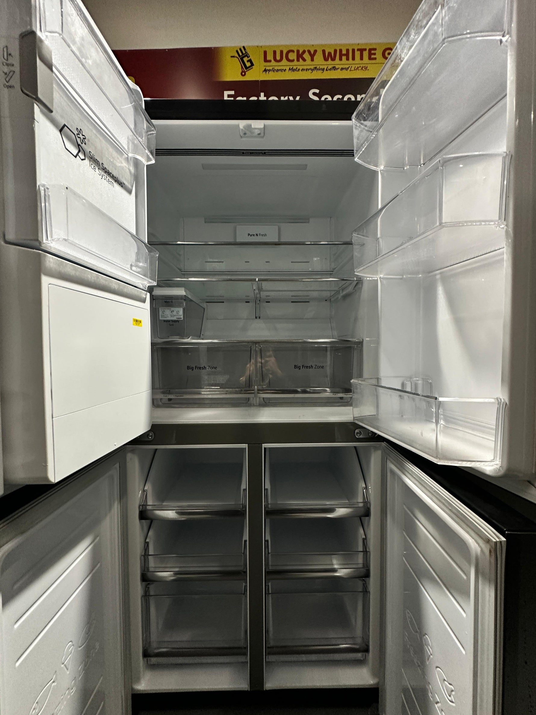 LG 570L Quad Door Fridge Freezer – Refurbished