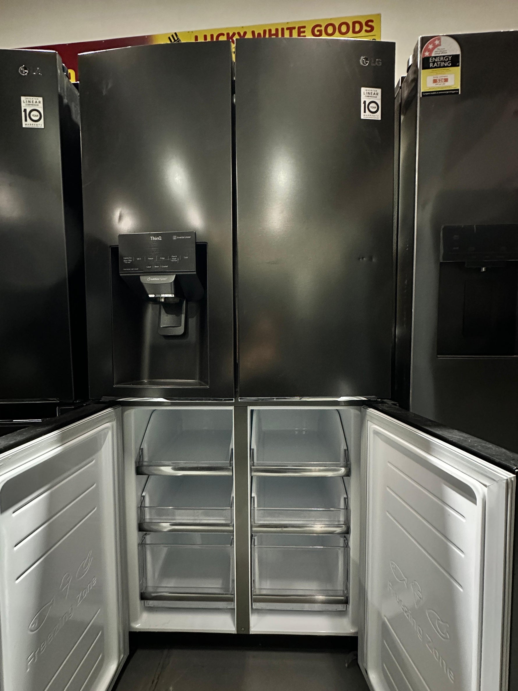 LG 570L Quad Door Fridge Freezer – Refurbished