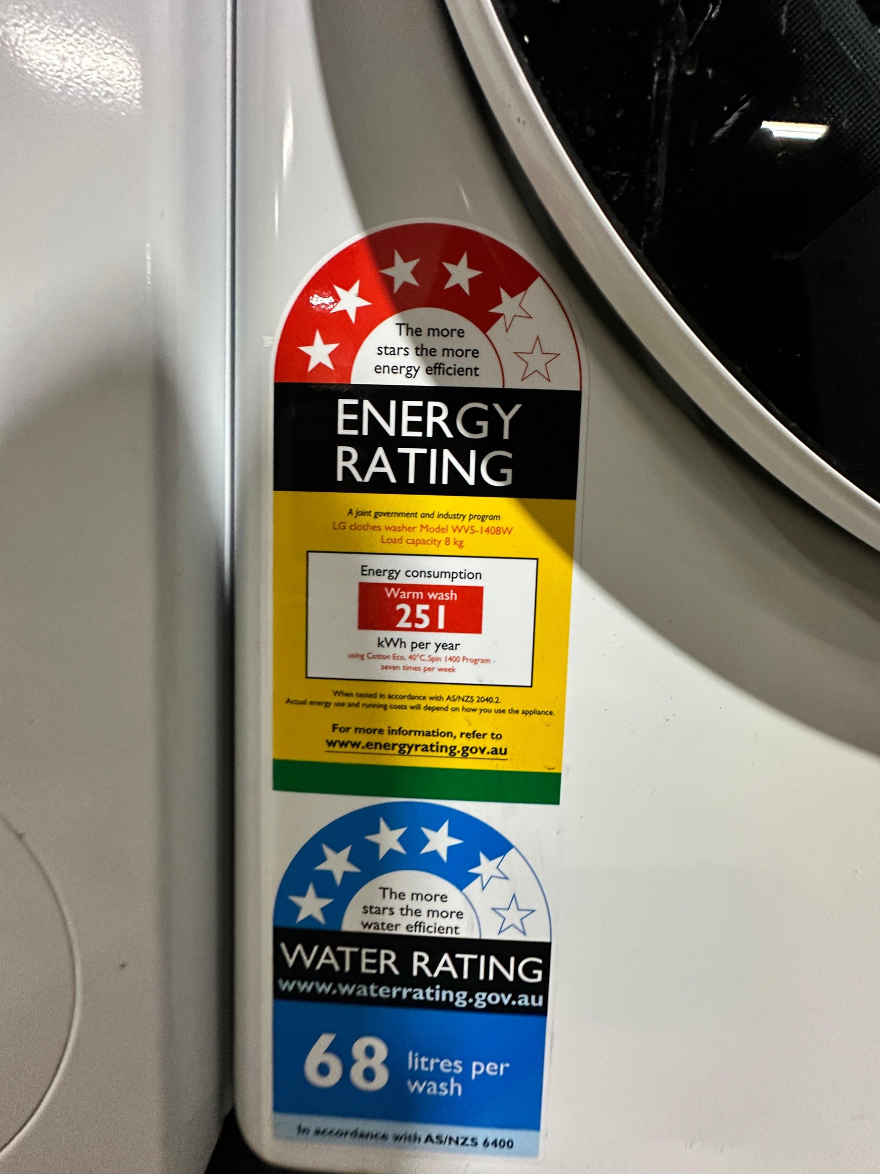 LG 8kg Front Loader Washer – Refurbished
