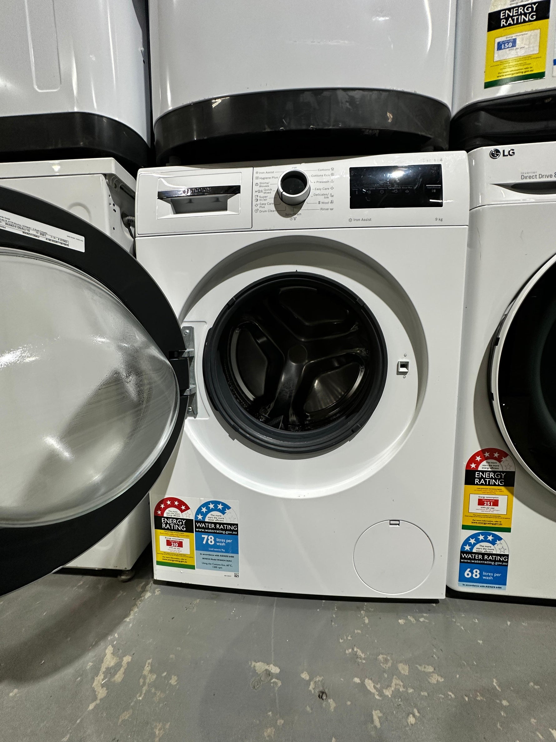 Bosch Series 4 9kg Front Load Washer – Refurbished