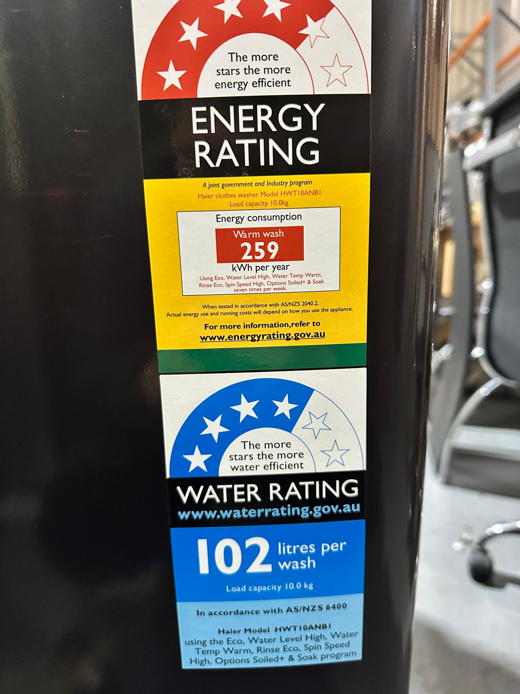 Haier 10kg Top Load Washer – Near New