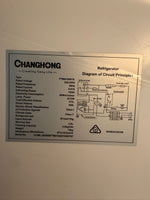 CHANGHONG 400L Refurbished Fridge Freezer Deal