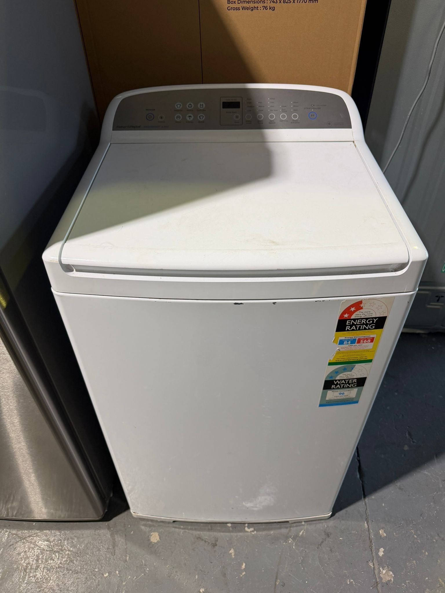 CHANGHONG 400L Fridge + Fisher & Paykel 8.5kg Washer Package