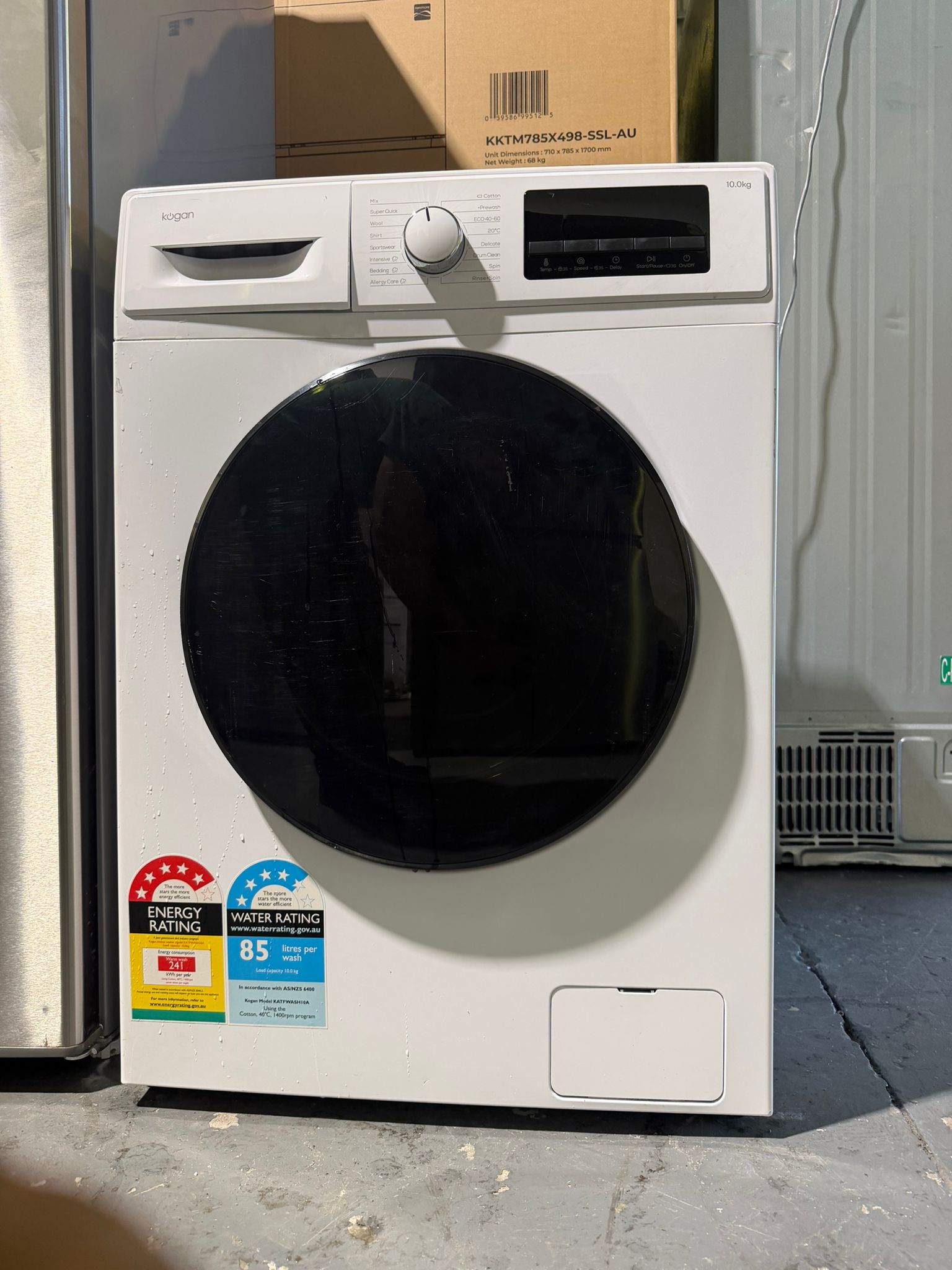 CHANGHONG 400L Fridge + Kogan 10kg Washer Bundle