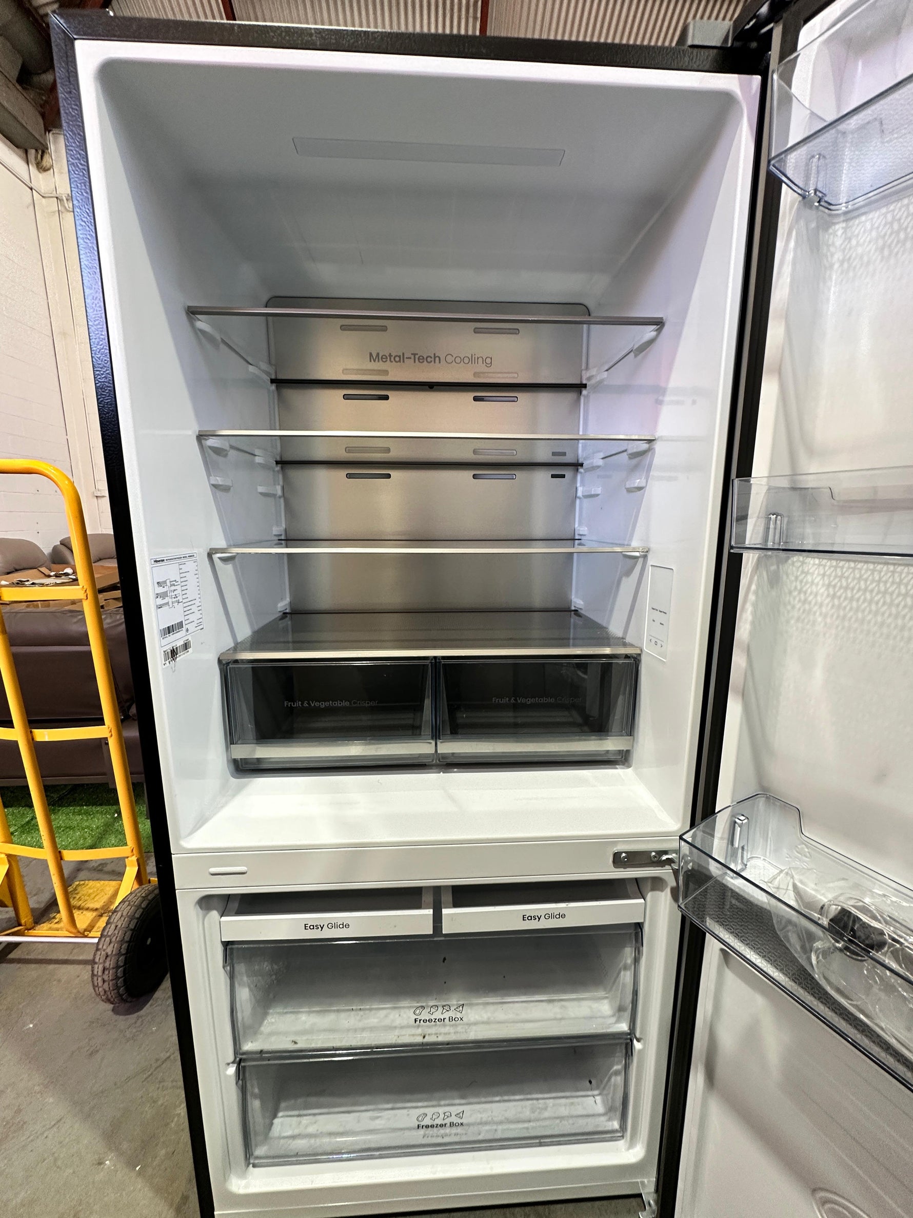 Refurbished Hisense 503L Eco Vision Bottom Mount Fridge Freezer | ADELAIDE