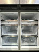 Hisense 483L Quad Door Fridge Freezer with Non-Plumbed Water & Ice – Near New | ADELAIDE