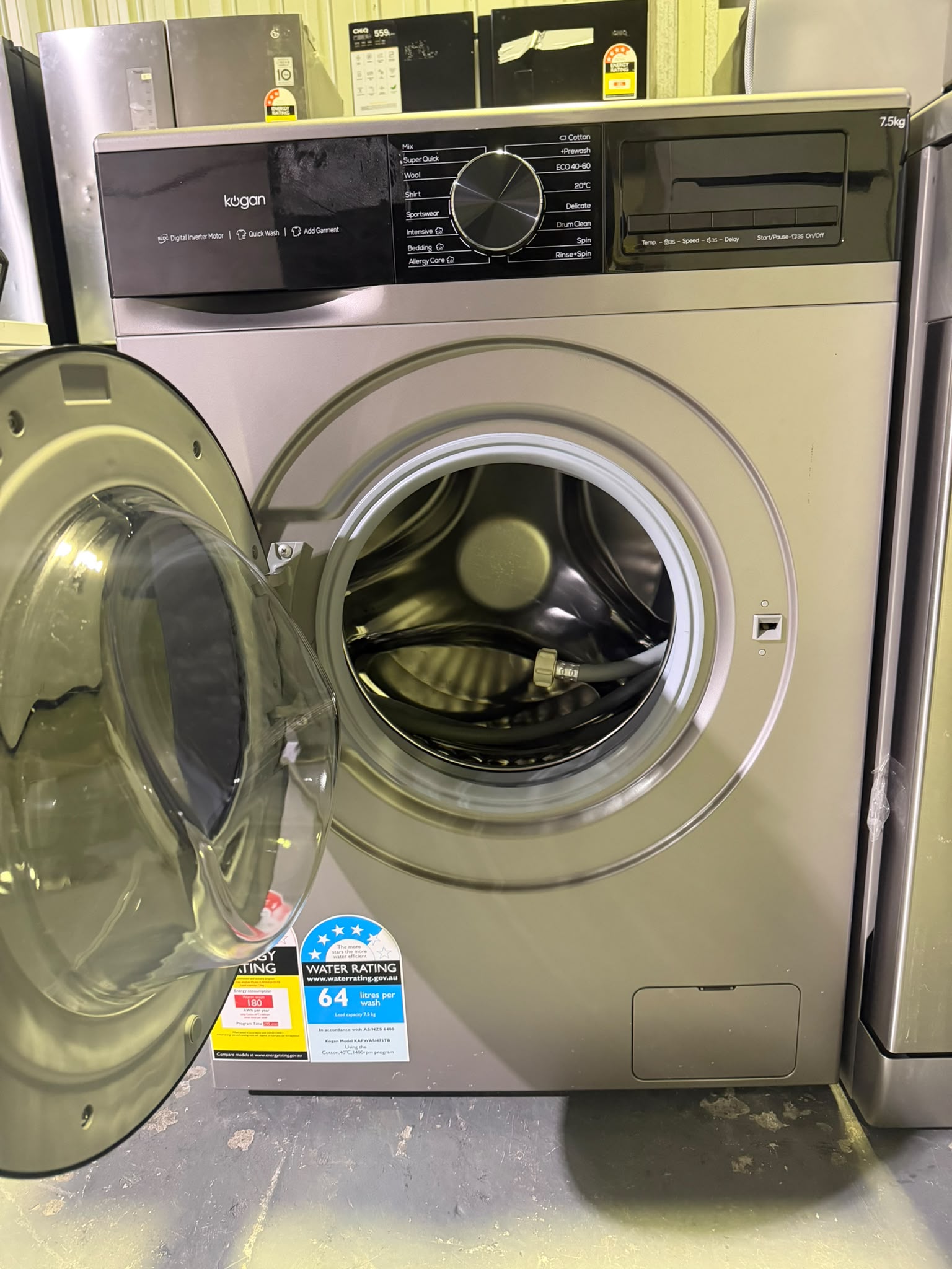 Refurbished Kogan 7.5kg Front Load Washing Machine | BRISBANE