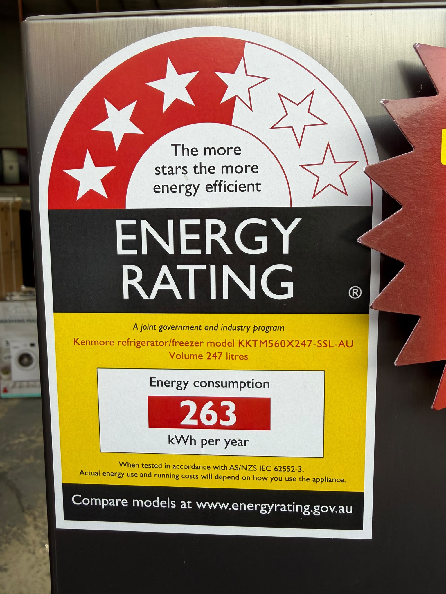 Factory Seconds Kenmore 247L + Stirling 6kg Combo | MELBOURNE