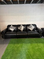 Luxury Black 3 Seater Sofa – Brand New | SYDNEY