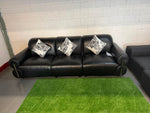 Luxury Black 3 Seater Sofa – Brand New | SYDNEY