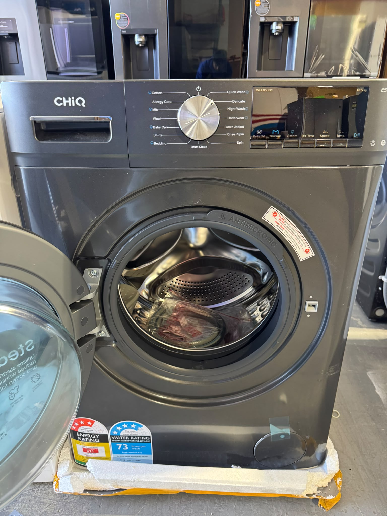 Factory Seconds CHiQ 8.5kg Front Load Washing Machine | PERTH