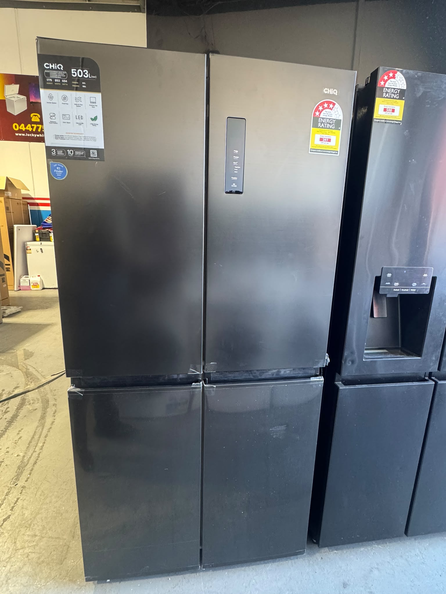 Refurbished CHiQ 503L Quad Door Fridge Freezer | PERTH
