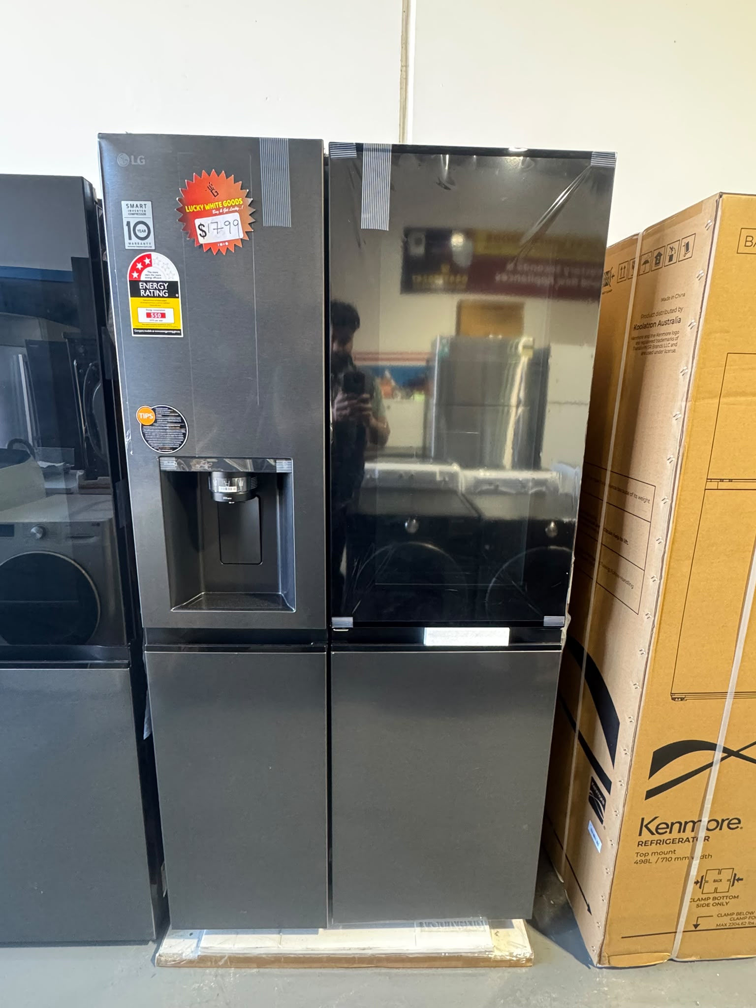Factory Seconds LG 635L Side by Side Fridge Freezer | PERTH