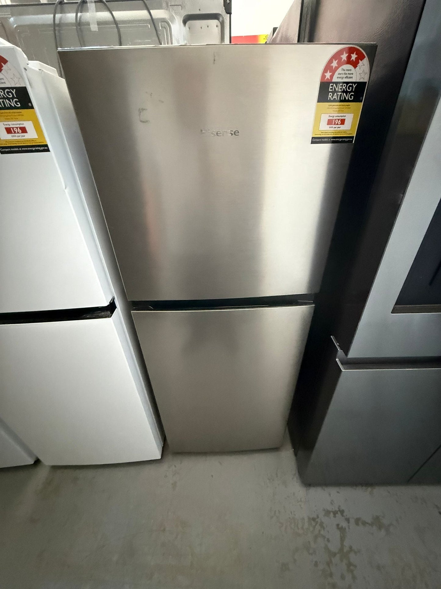 Factory Second Hisense 205 L Fridge Freezer | ADELAIDE